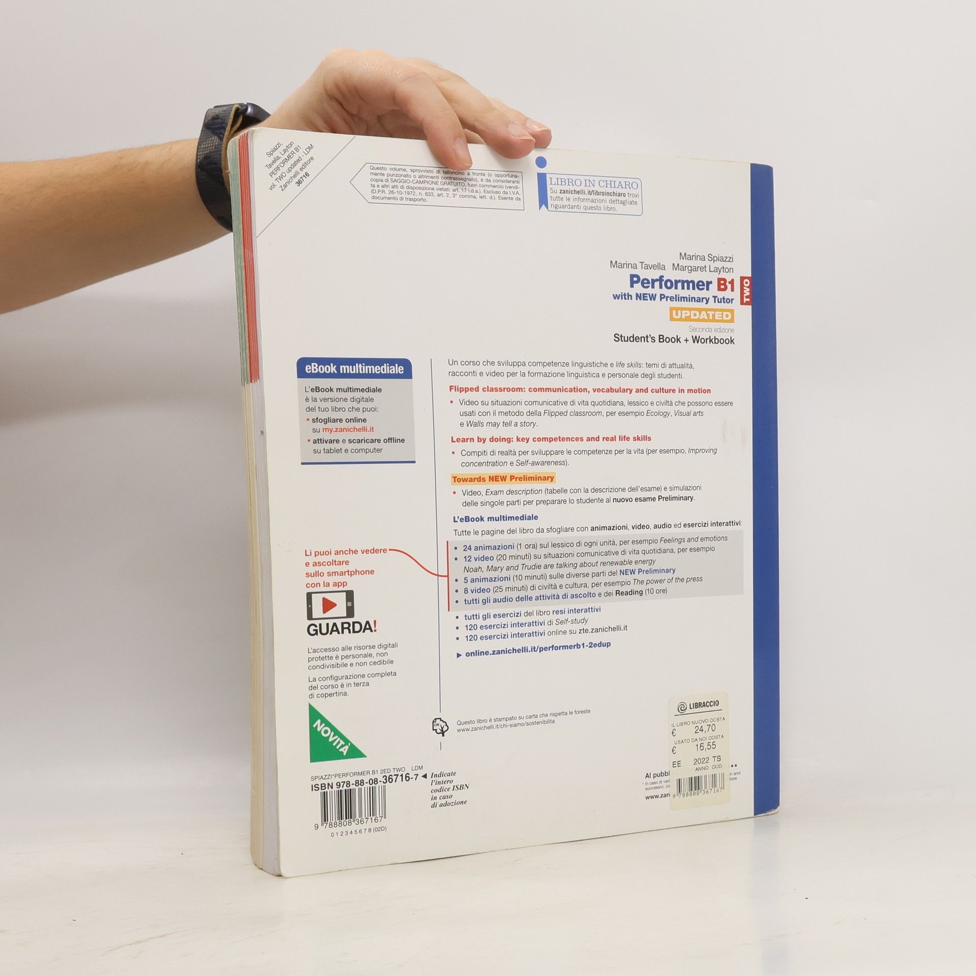 Marina Spiazzi Performer B1 With New Preliminary Tutor Updated. Student’s Book + Workbook