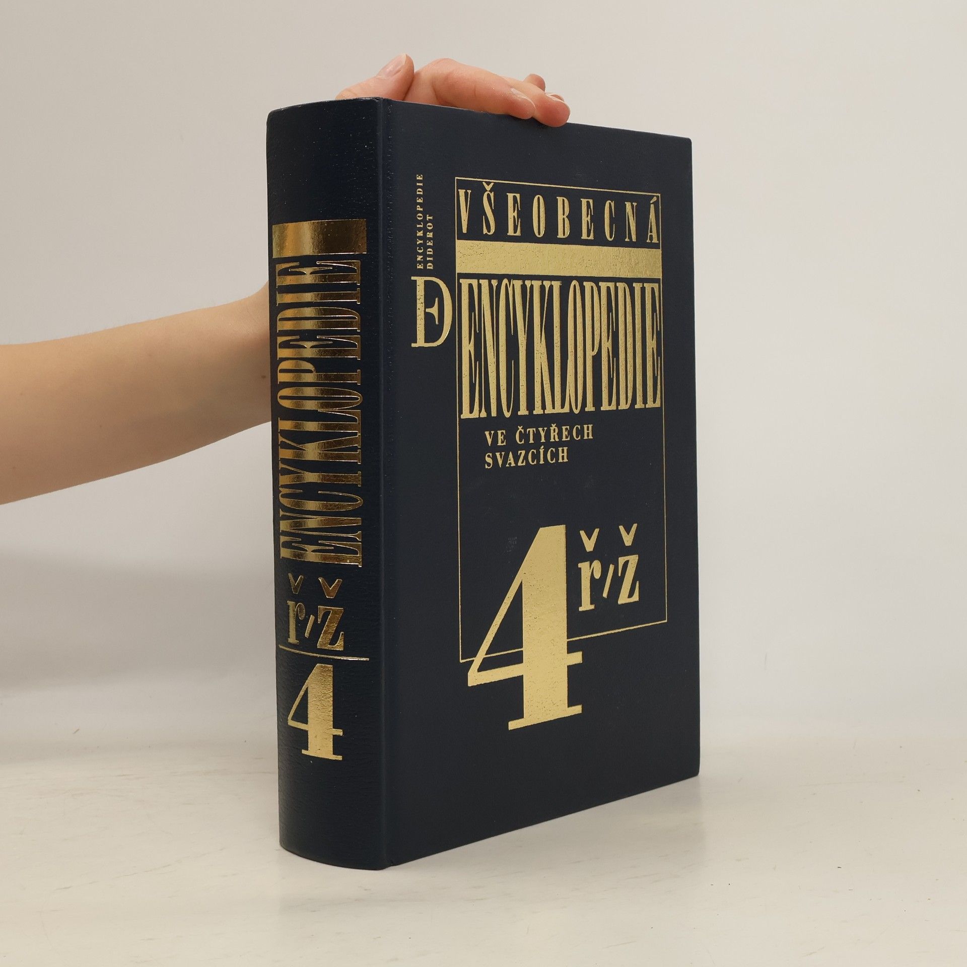 Autores varios Všeobecná encyklopedie ve čtyřech svazcích, díl 4 - ř/ž