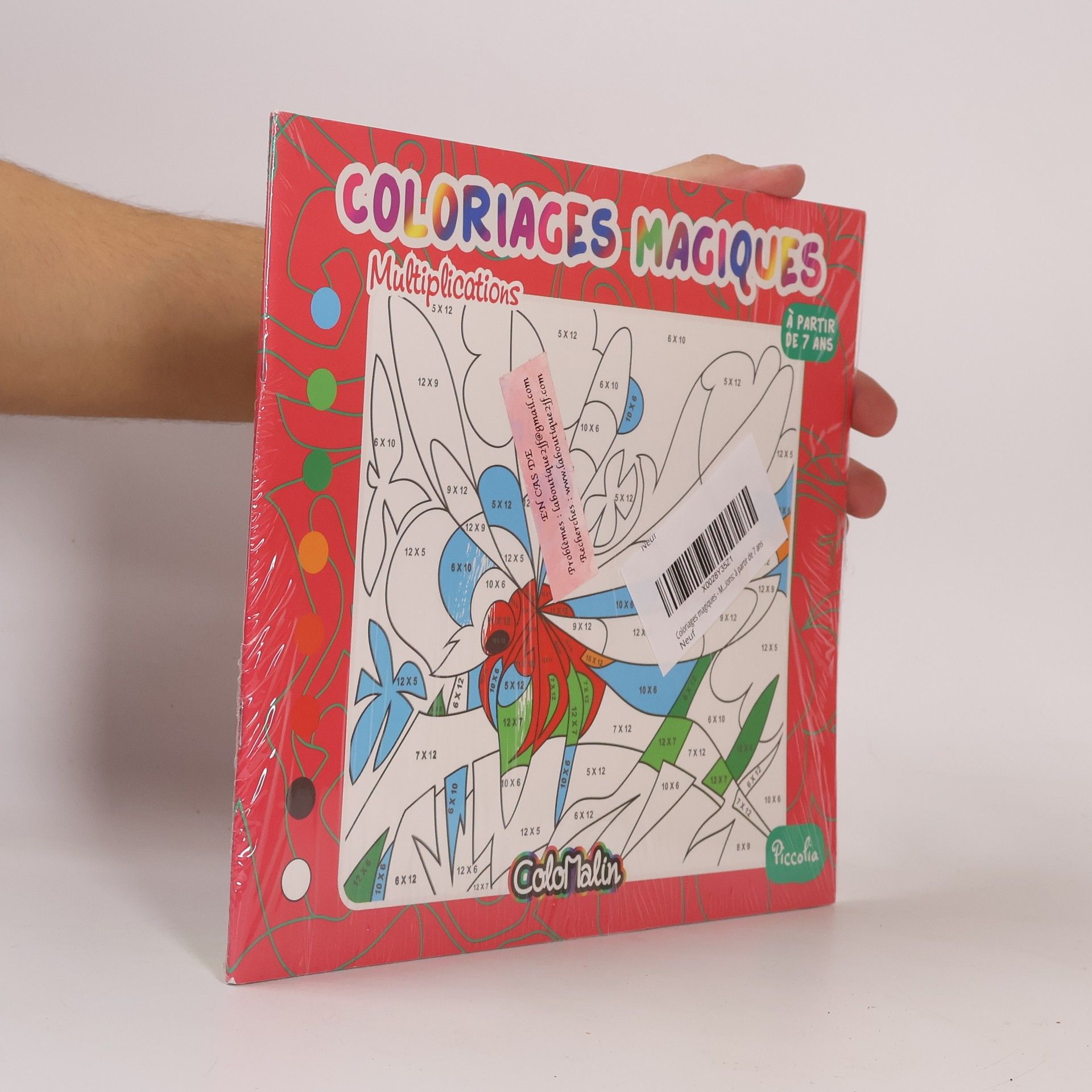 Sophie Marie Coloriages magiques. Multiplications