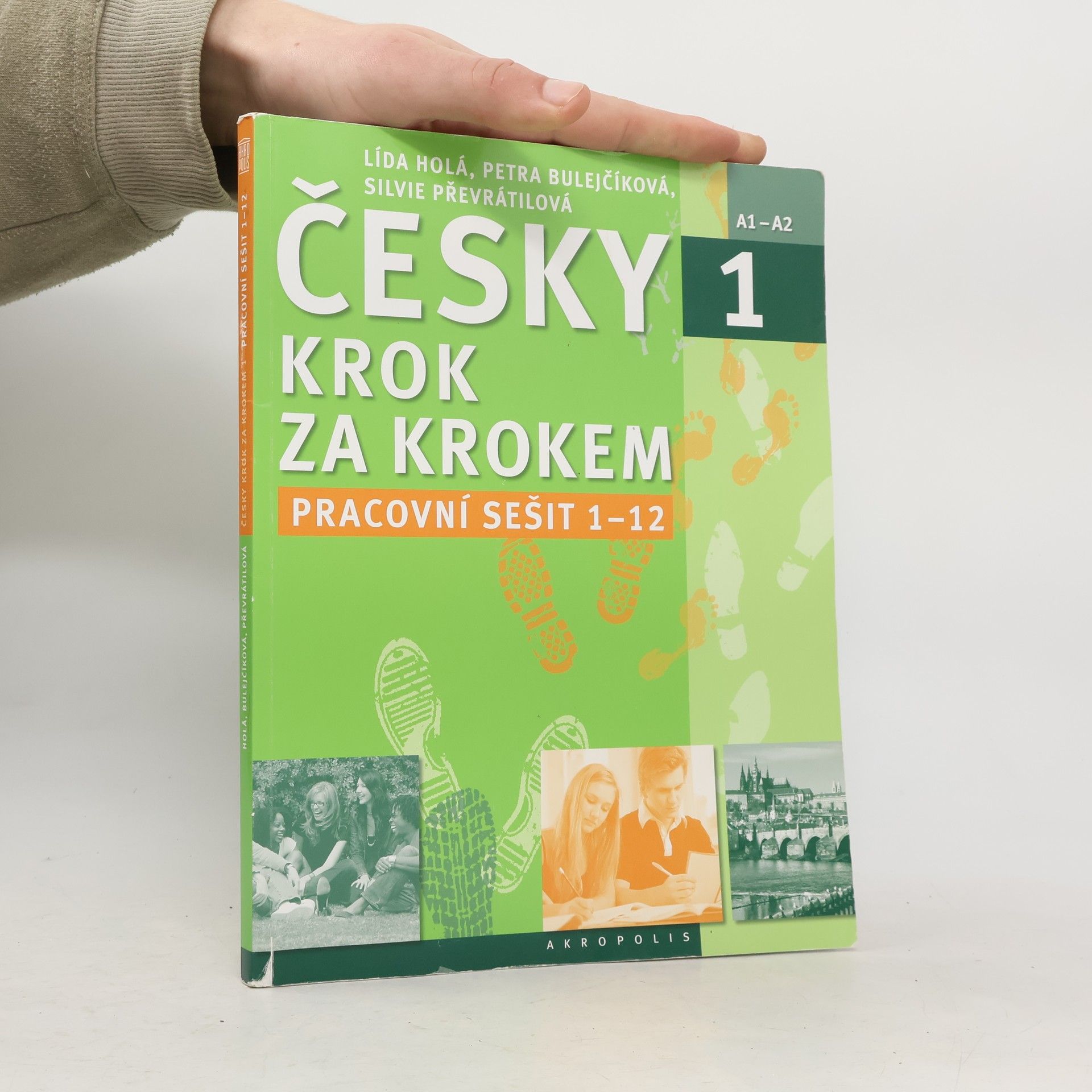 Lída Holá Česky krok za krokem 1. A1-A2. Pracovní sešit 1-12