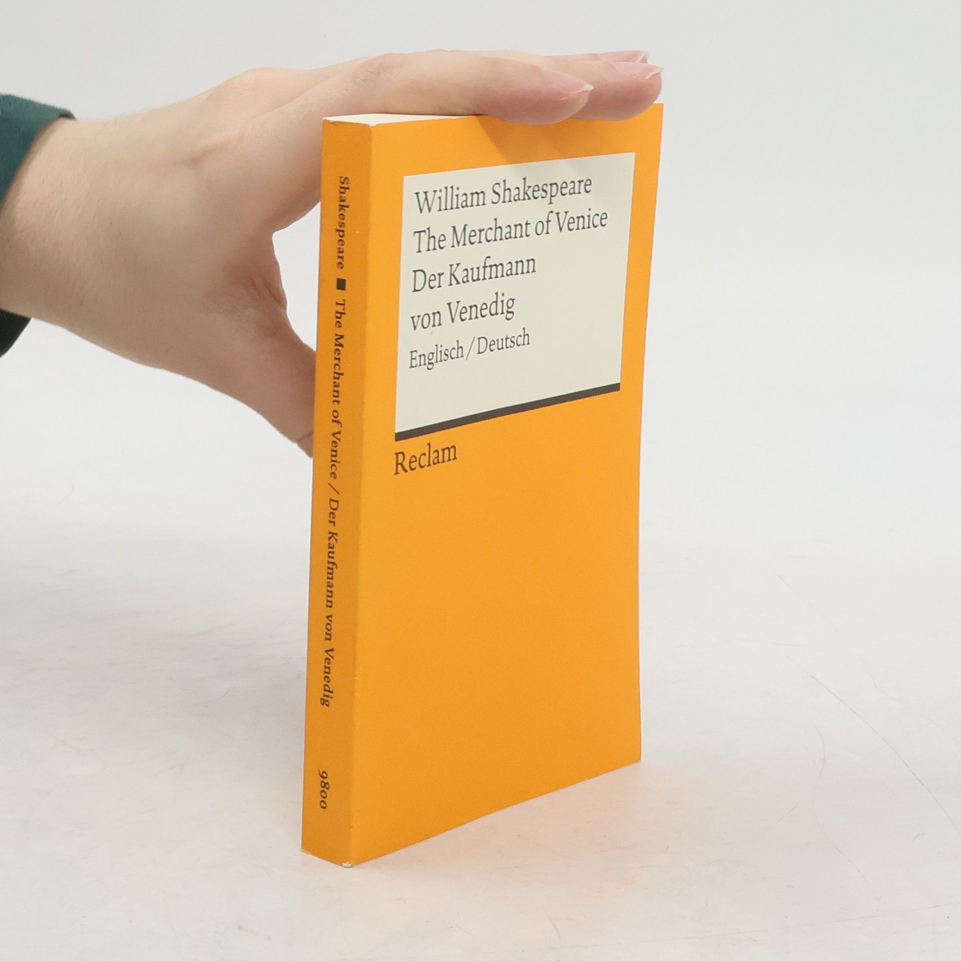 The Merchant of Venice. Der Kaufmann von Venedig