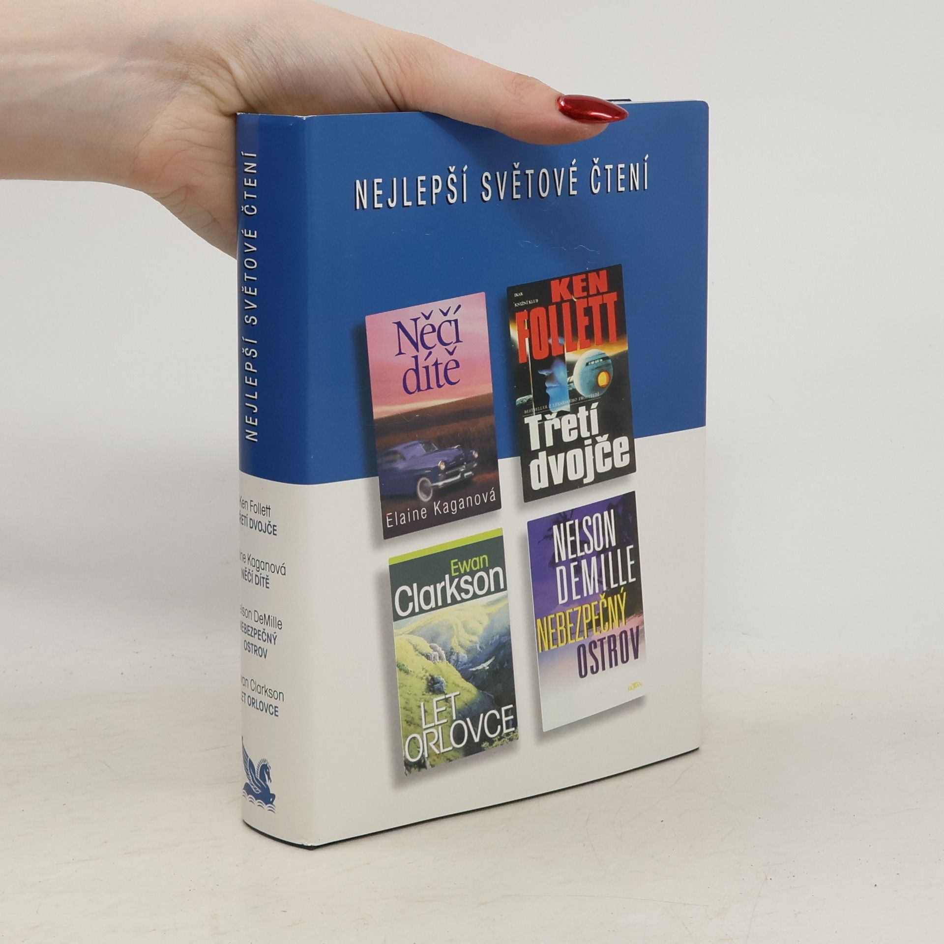 Ken Follett Nejlepší světové čtení. Třetí dvojče. Něčí dítě. Nebezpečný ostrov. Let orlovce
