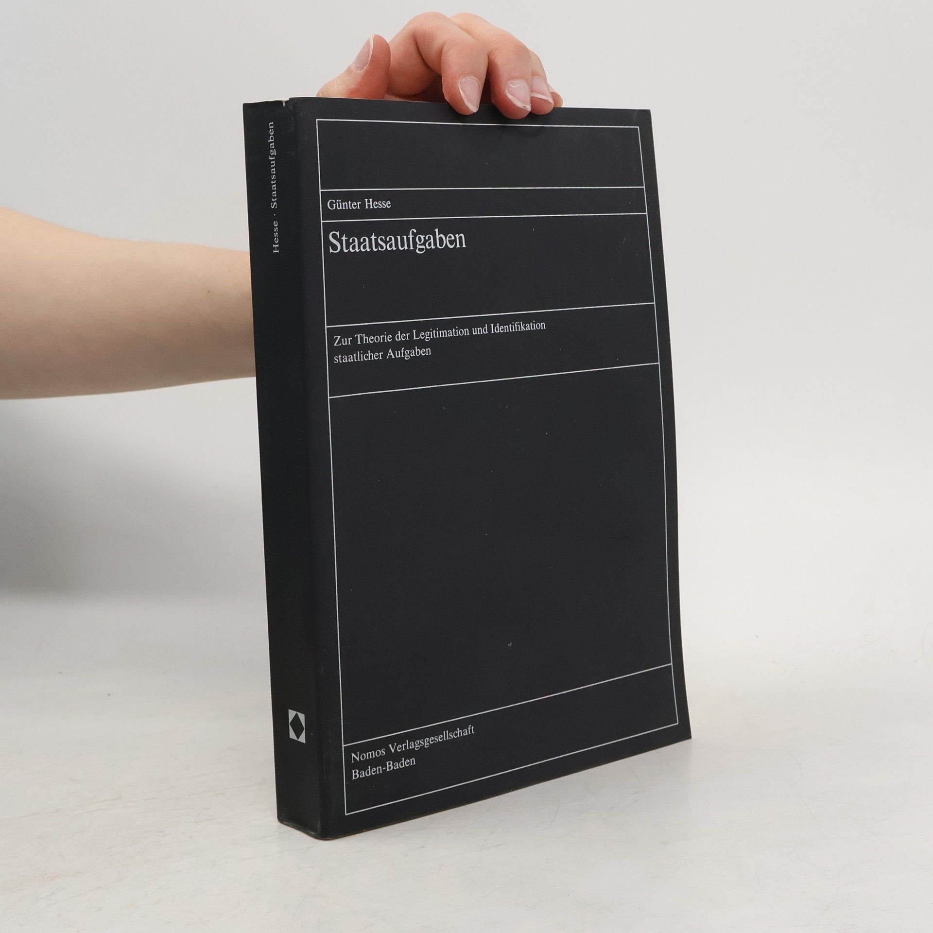 Günter Hesse Staatsaufgaben