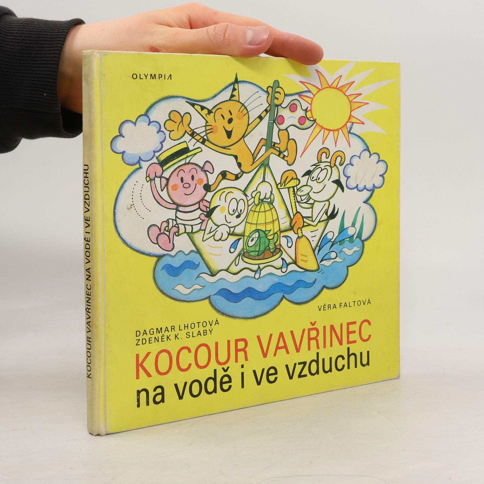 Dagmar Lhotová Kocour Vavřinec na vodě i ve vzduchu