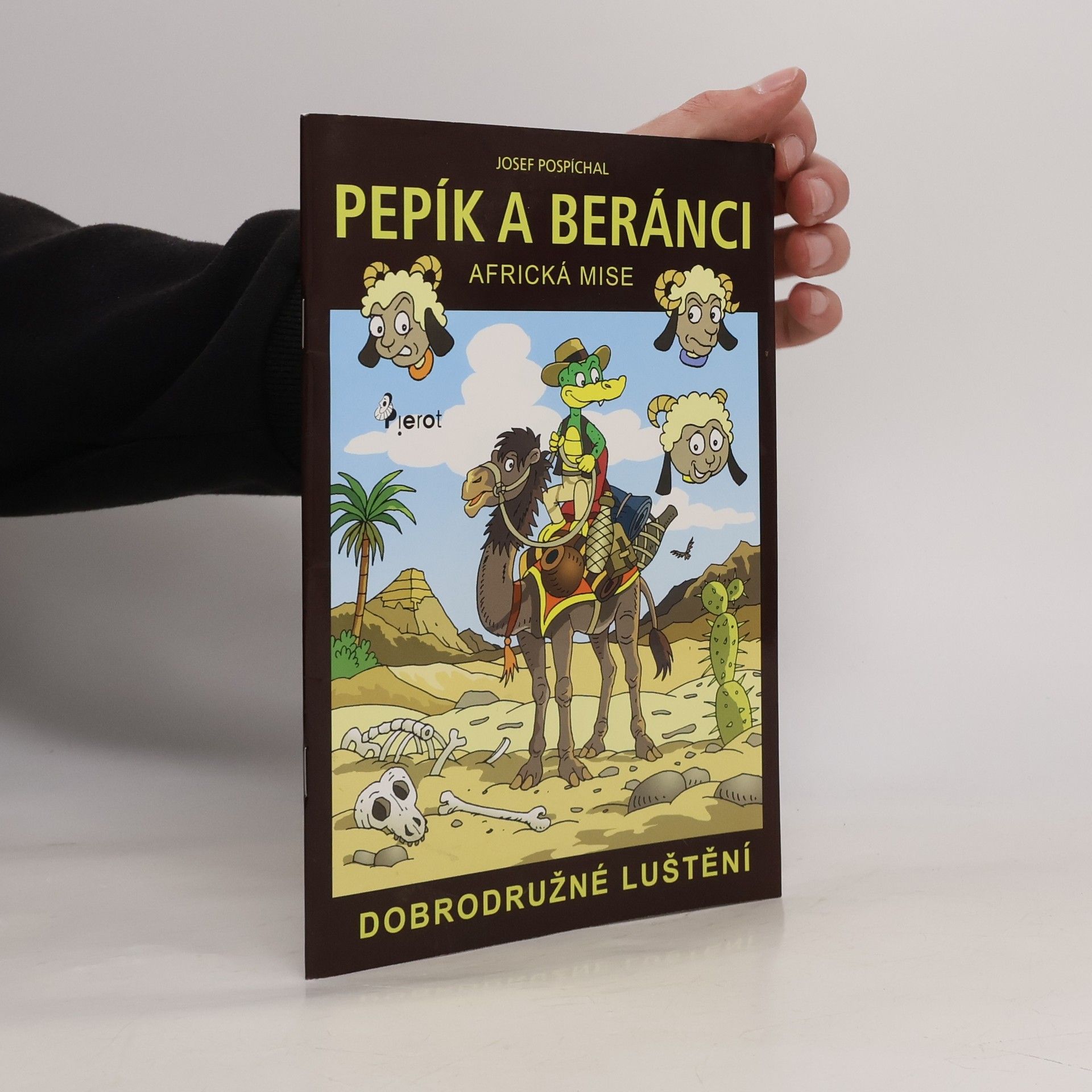 Josef Pospíchal Pepík a beránci - Africká mise - dobrodružné luštění
