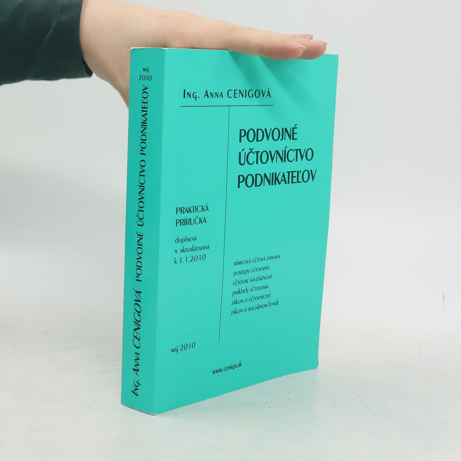 Anna Cenigová Podvojné účtovníctvo podnikateľov