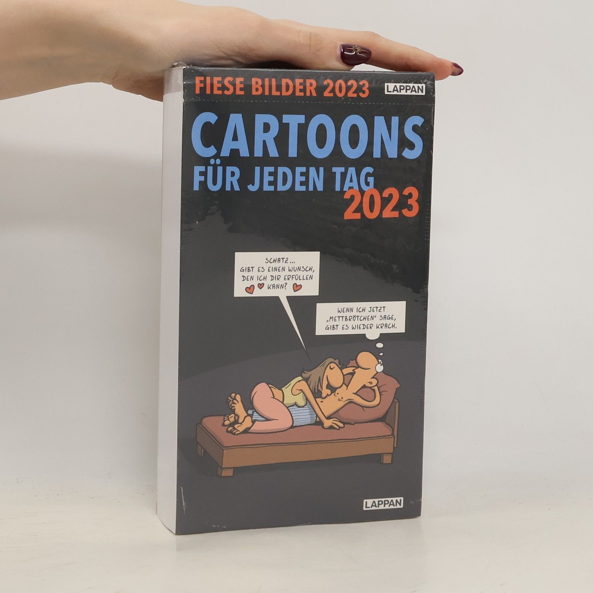 Fiese Bilder Cartoons für jeden Tag 2023: Tageskalender