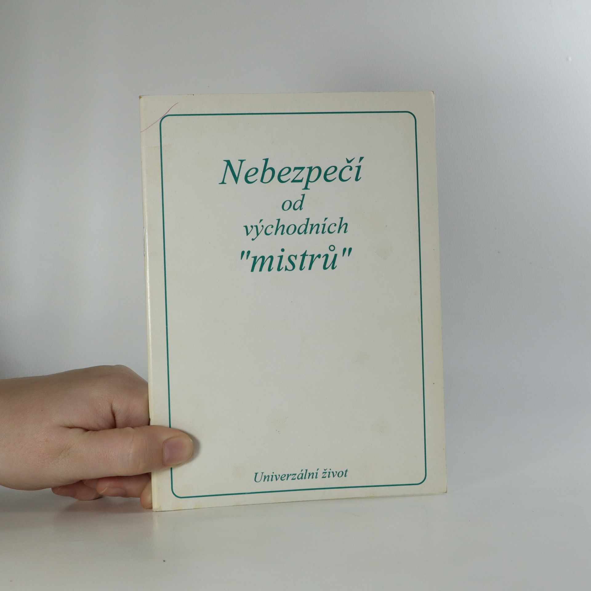 Autorenkollektiv Nebezpečí od východních "mistrů"