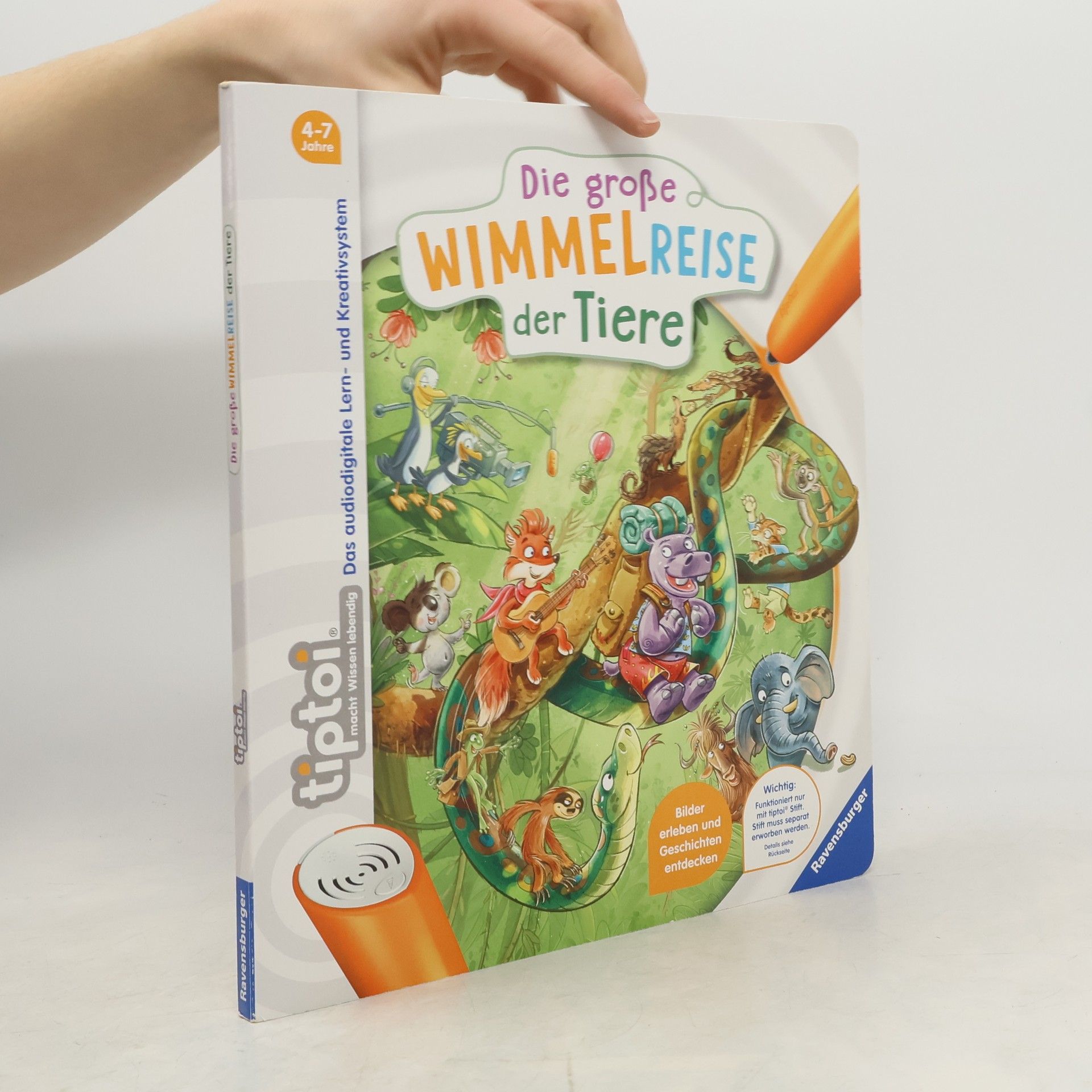 Anja Kiel tiptoi® Die große Wimmelreise der Tiere