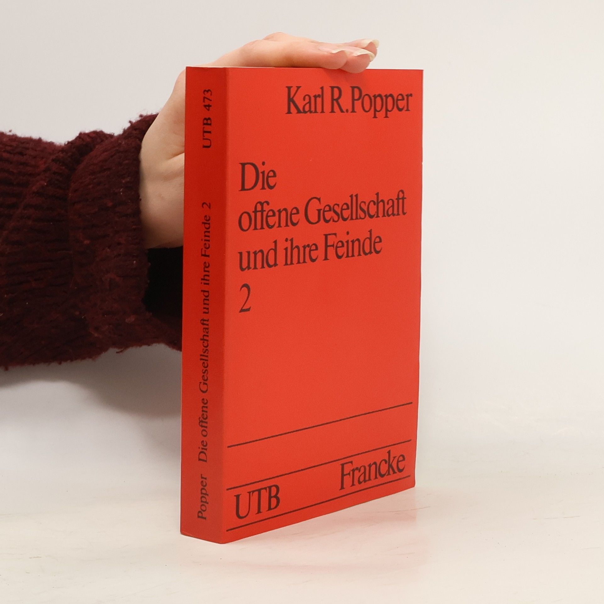 Karl Popper Die offene Gesellschaft und ihre Feinde 2