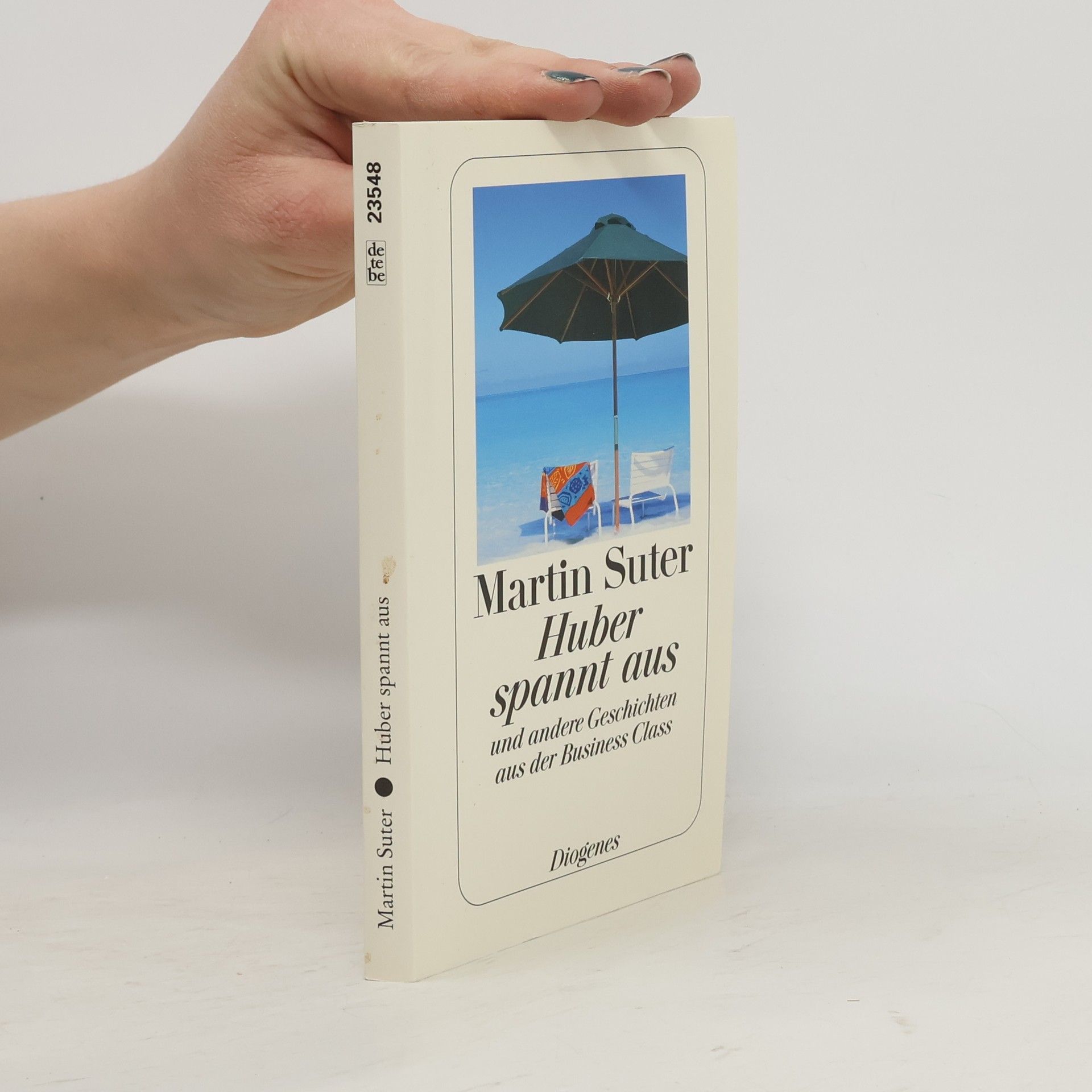 Martin Suter Huber spannt aus