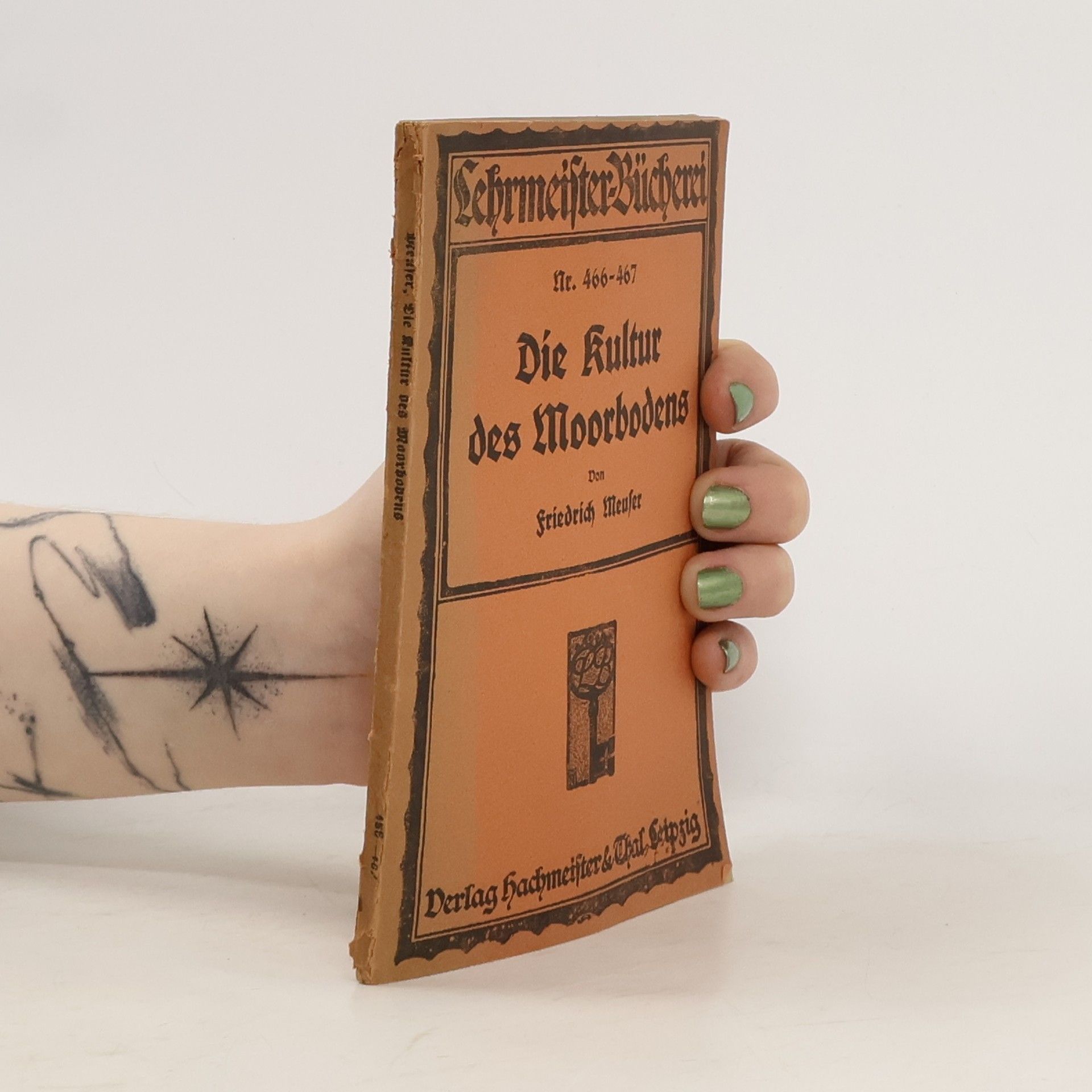 Friedrich Meuser Die kultur des moorbodens