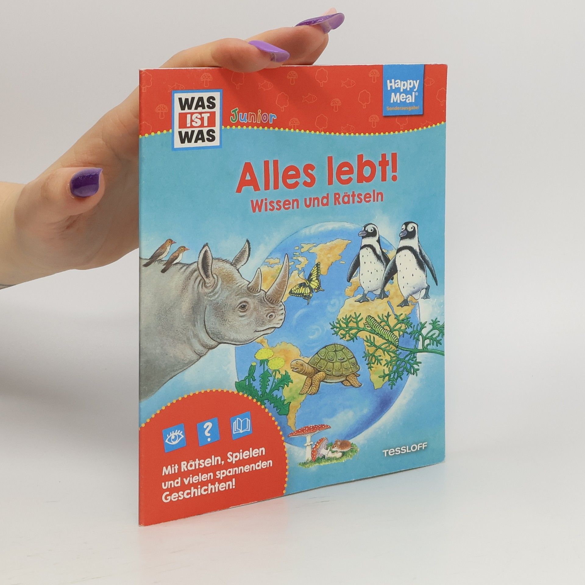 Collectif d'auteurs Alles lebt! Wissen und Rätseln