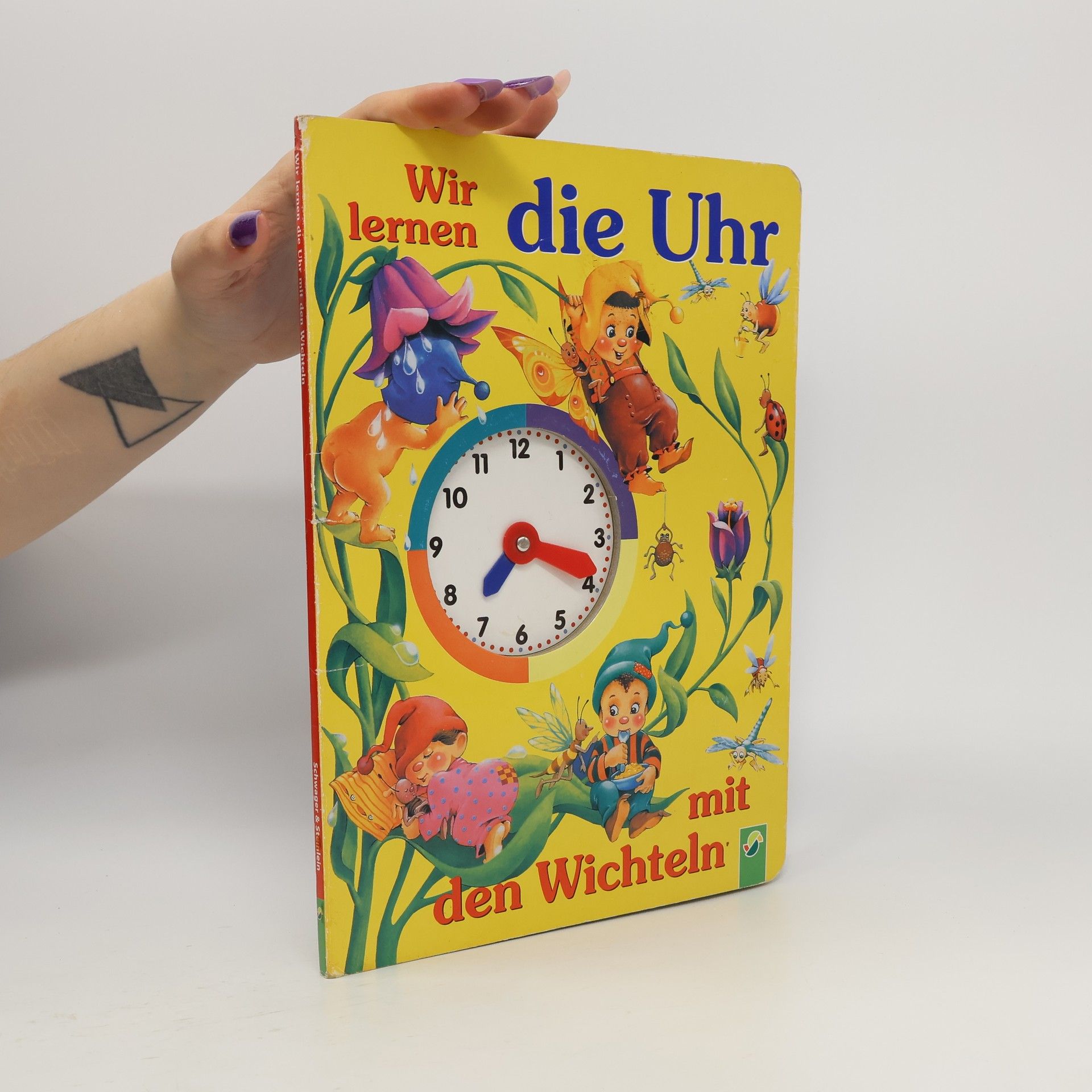Lenka Wurzel Wir lernen die Uhr mit den Wichteln