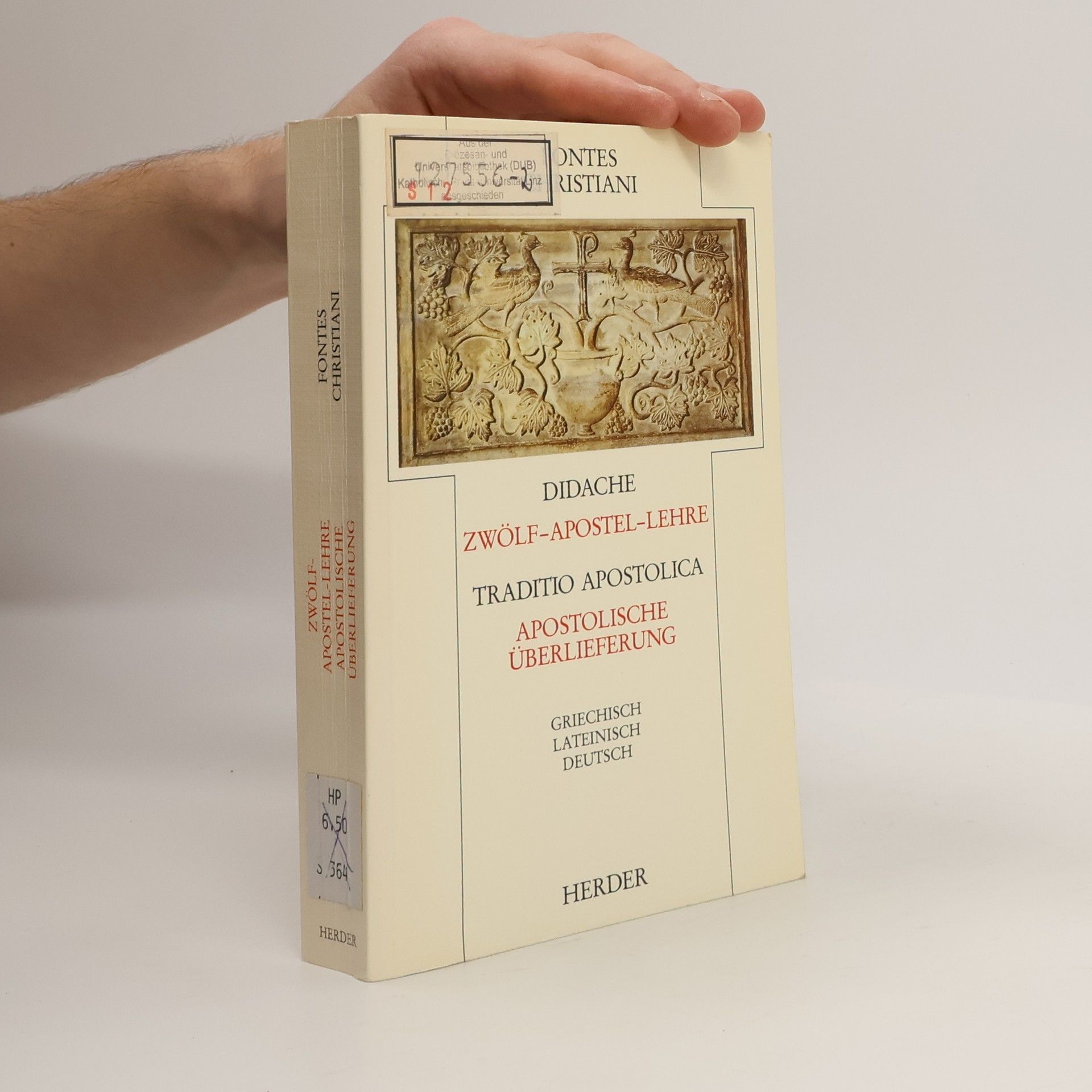 Georg Schöllgen Didache. Zwölf-Apostel-Lehre