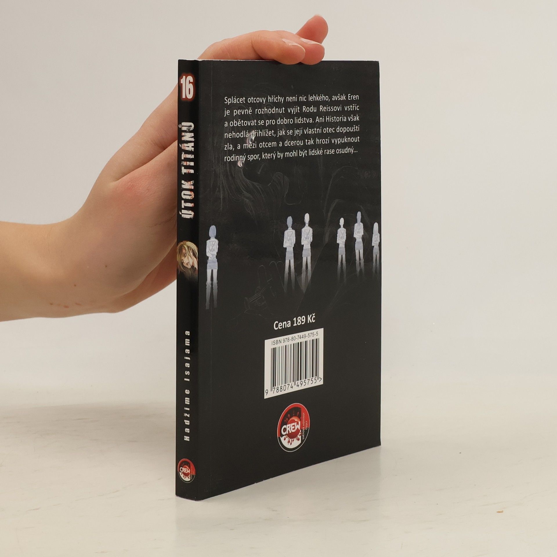 Hadžime Isajama Útok titánů 16