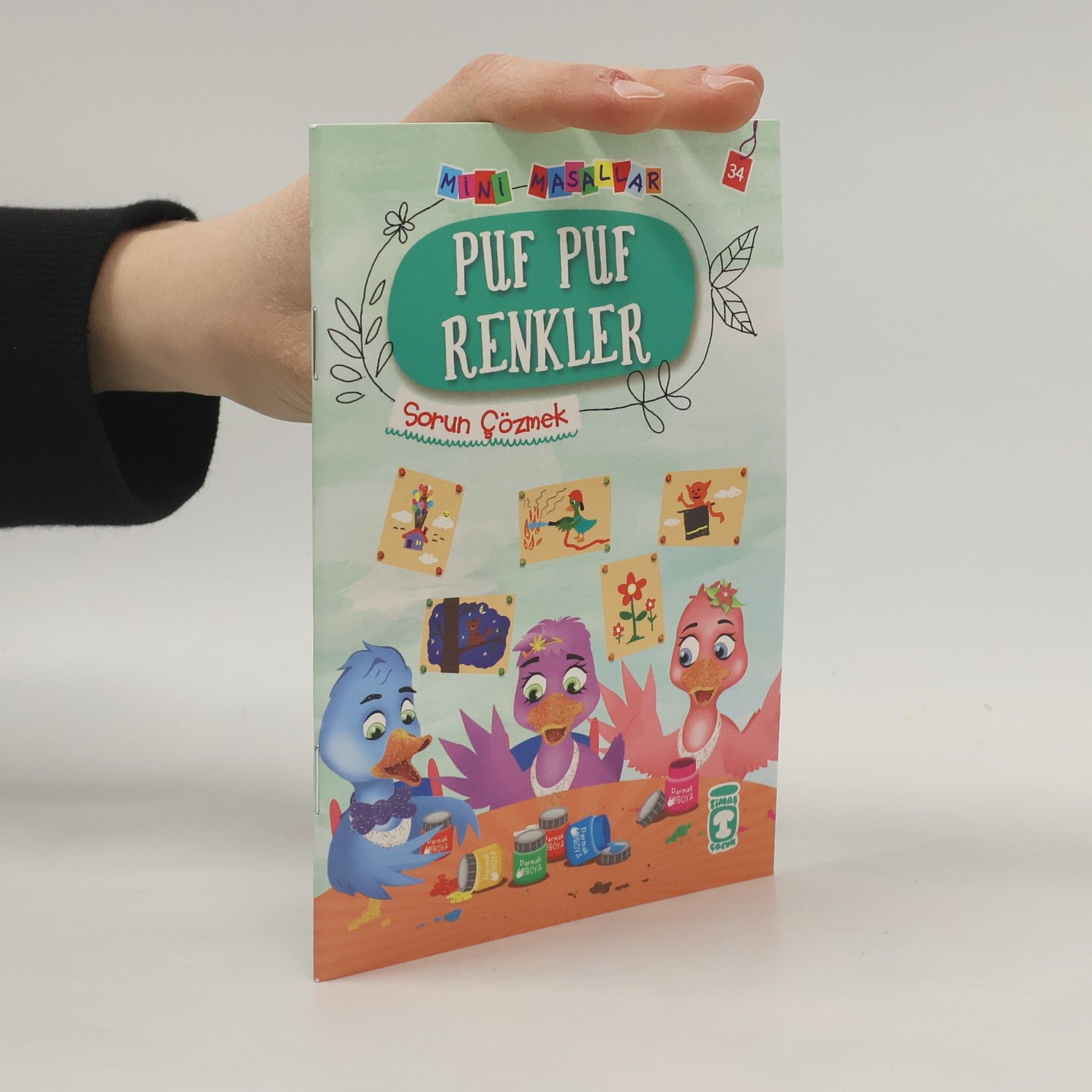 Nalan Aktas Sönmez Mini Masallar - 34: Puf puf renkler