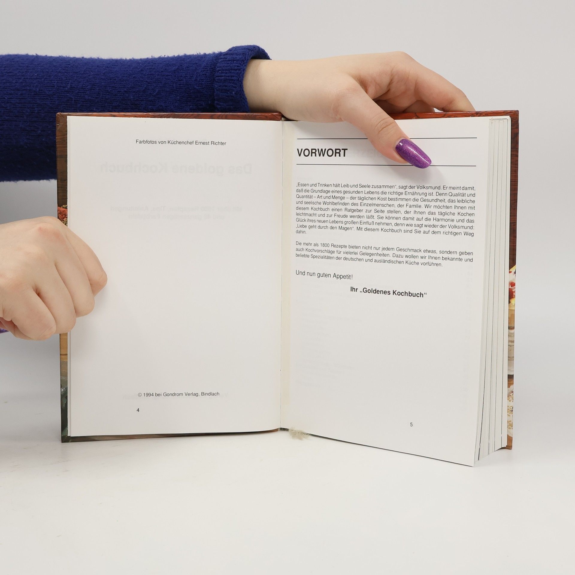 Bernhard Kaiser Das goldene Kochbuch
