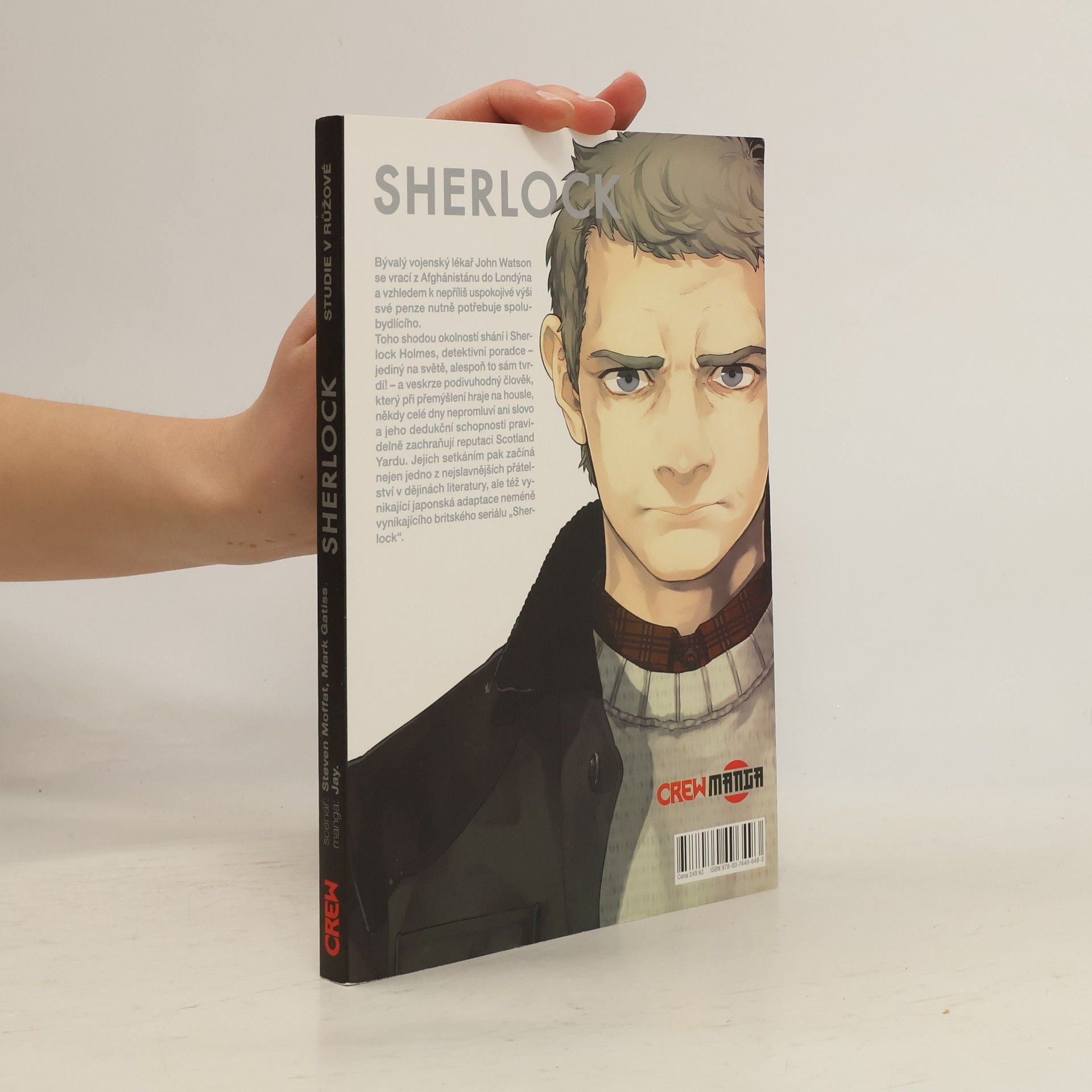 Steven Moffat Sherlock. Studie v růžové