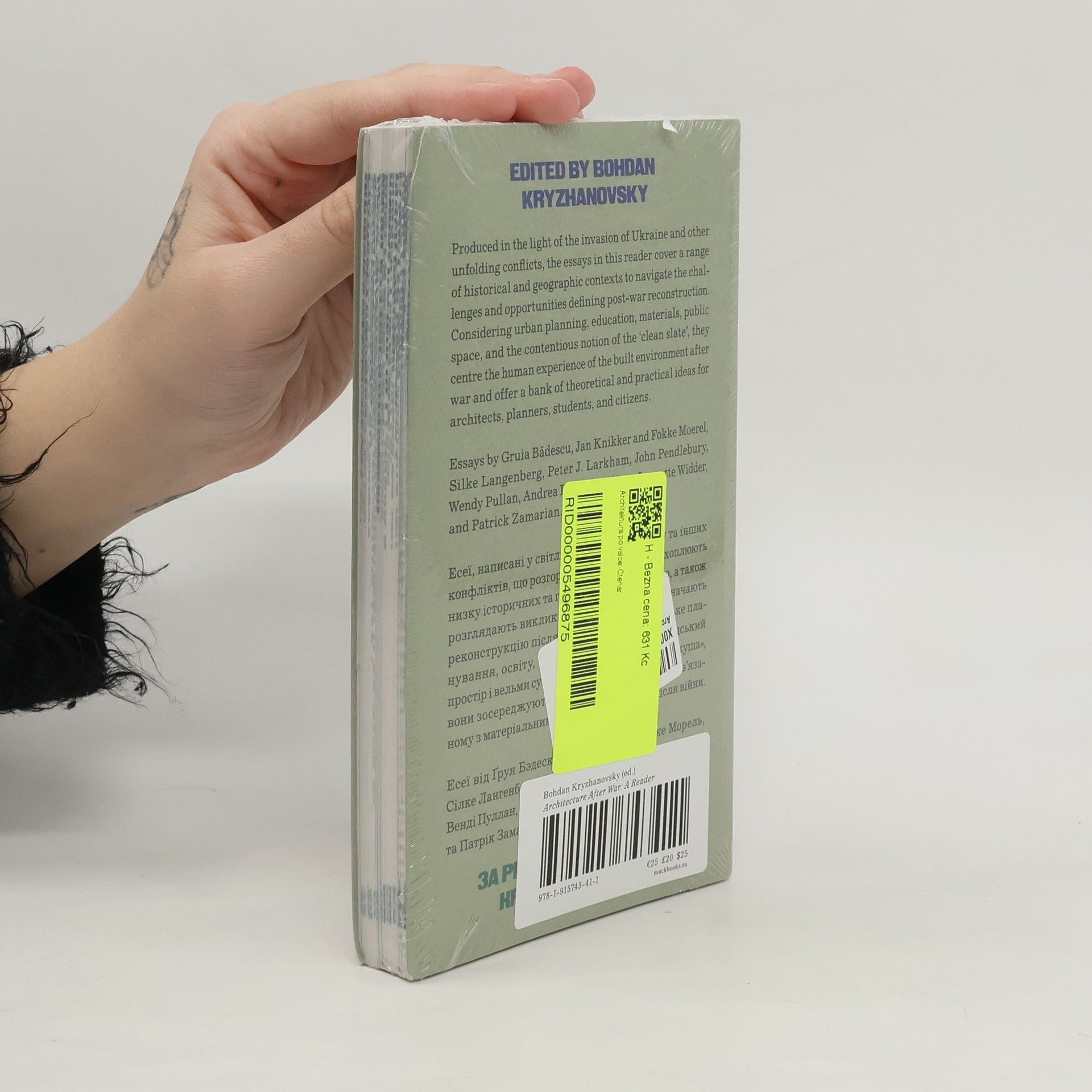 Autorenkollektiv Architecture After War. Архітектура Після Війни: A Reader