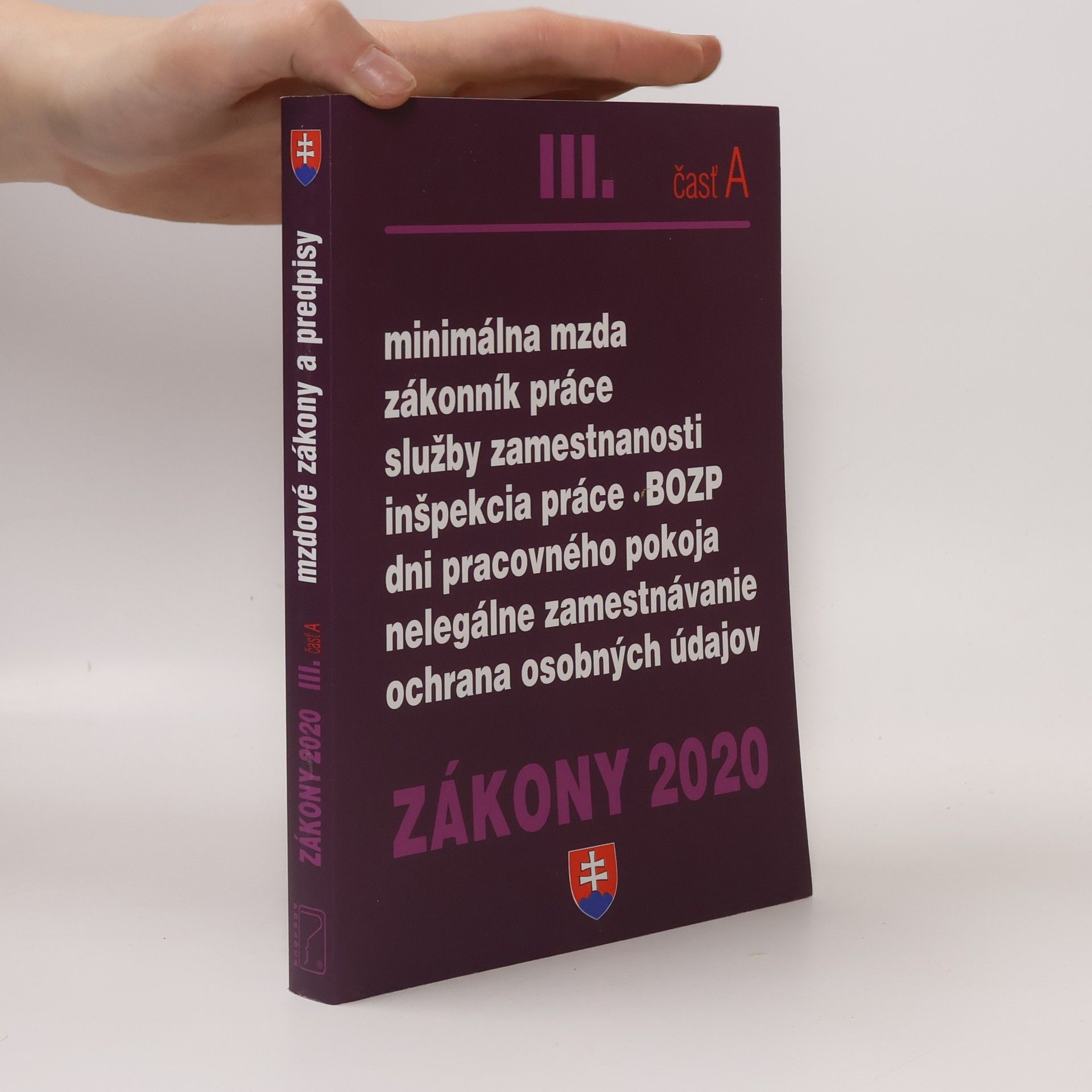 Zákony 2020 III. časť A