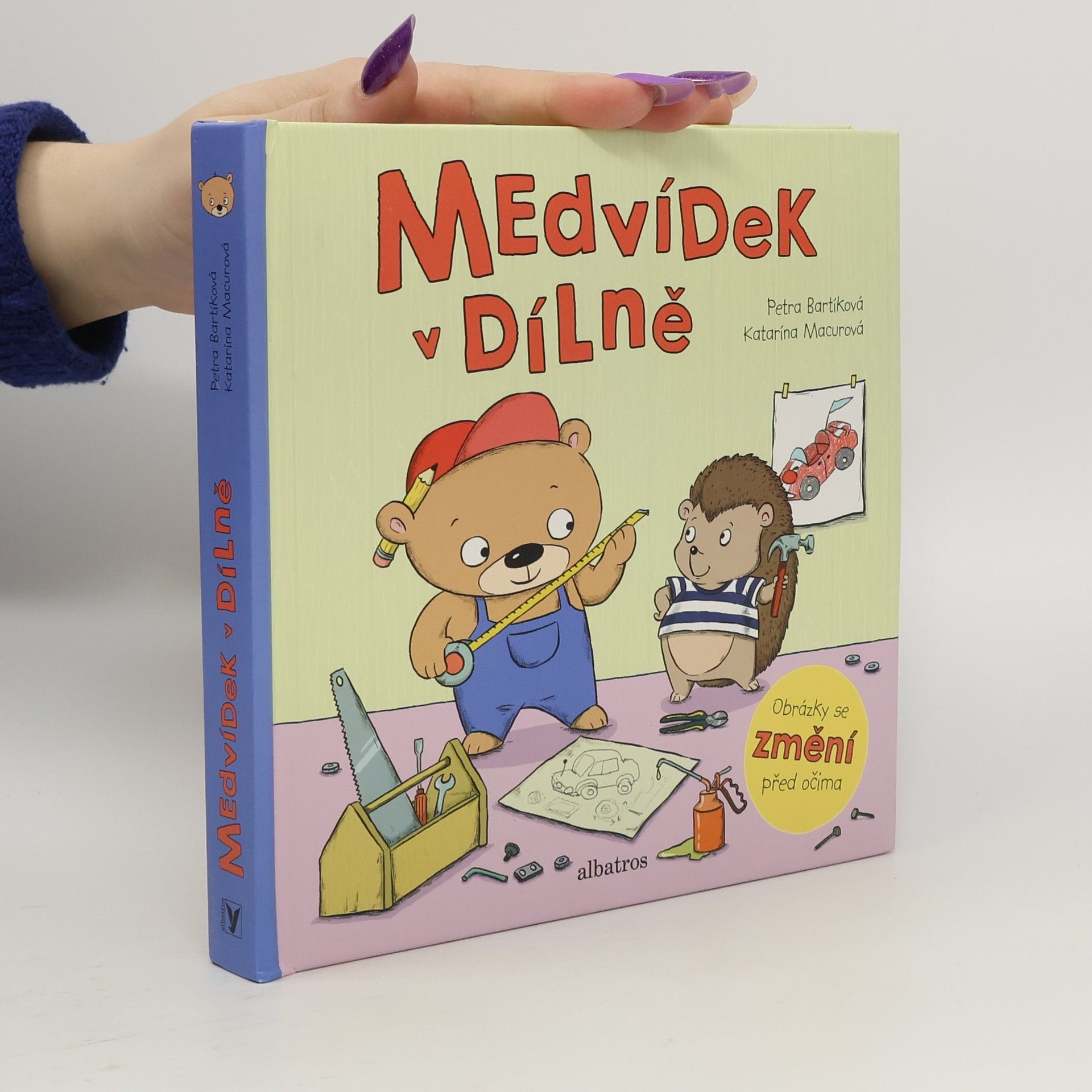 Petra Bartíková Medvídek v dílně