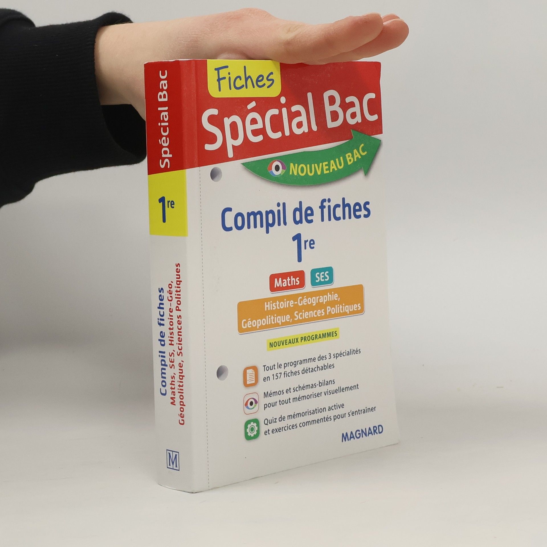 Vito Punta Fiches Spécial Bac - 1re: Maths, SES, histoire-géographie, géopolitique, sciences politiques 1re