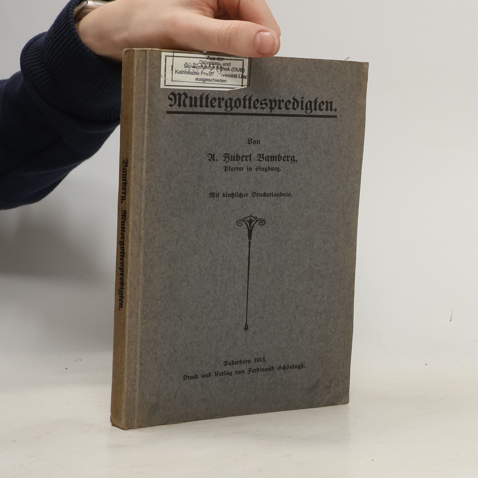 Adolf Hubert Bamberg Muttergottespredigten