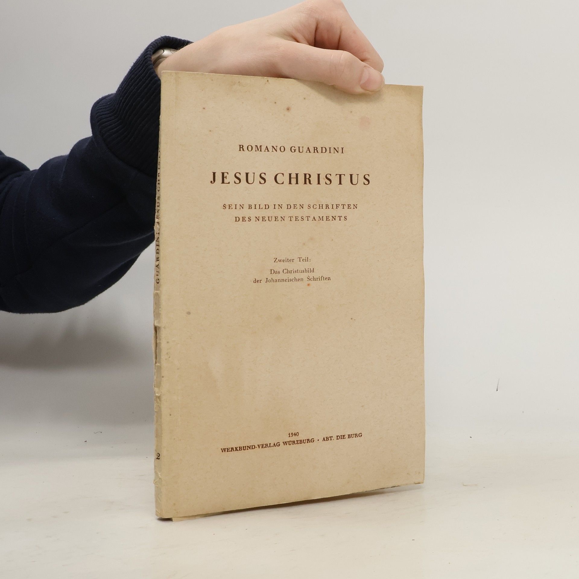 Romano Guardini Jesus Christus 2