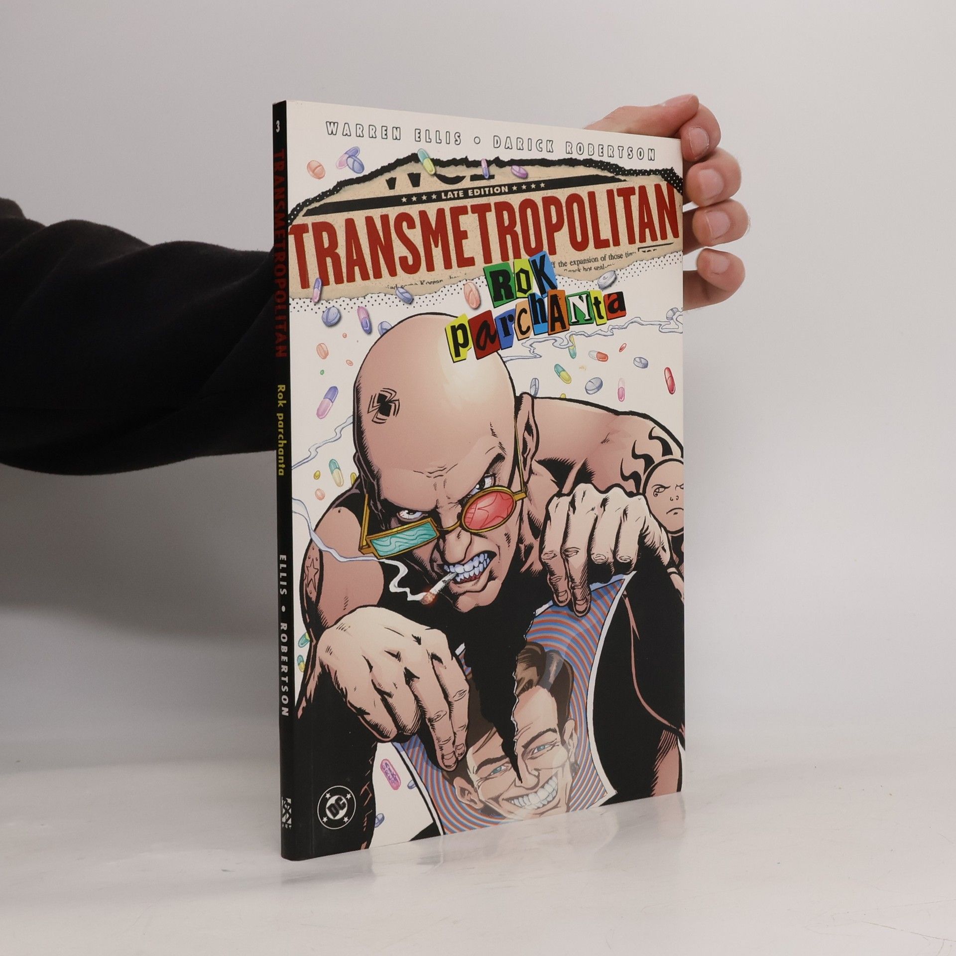 Warren Ellis Transmetropolitan. Rok parchanta