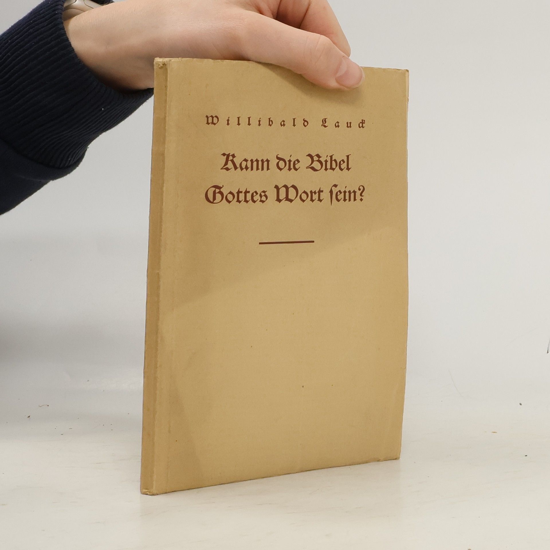 Willibald Laud Rann die Bibel Gottes Wort sein?