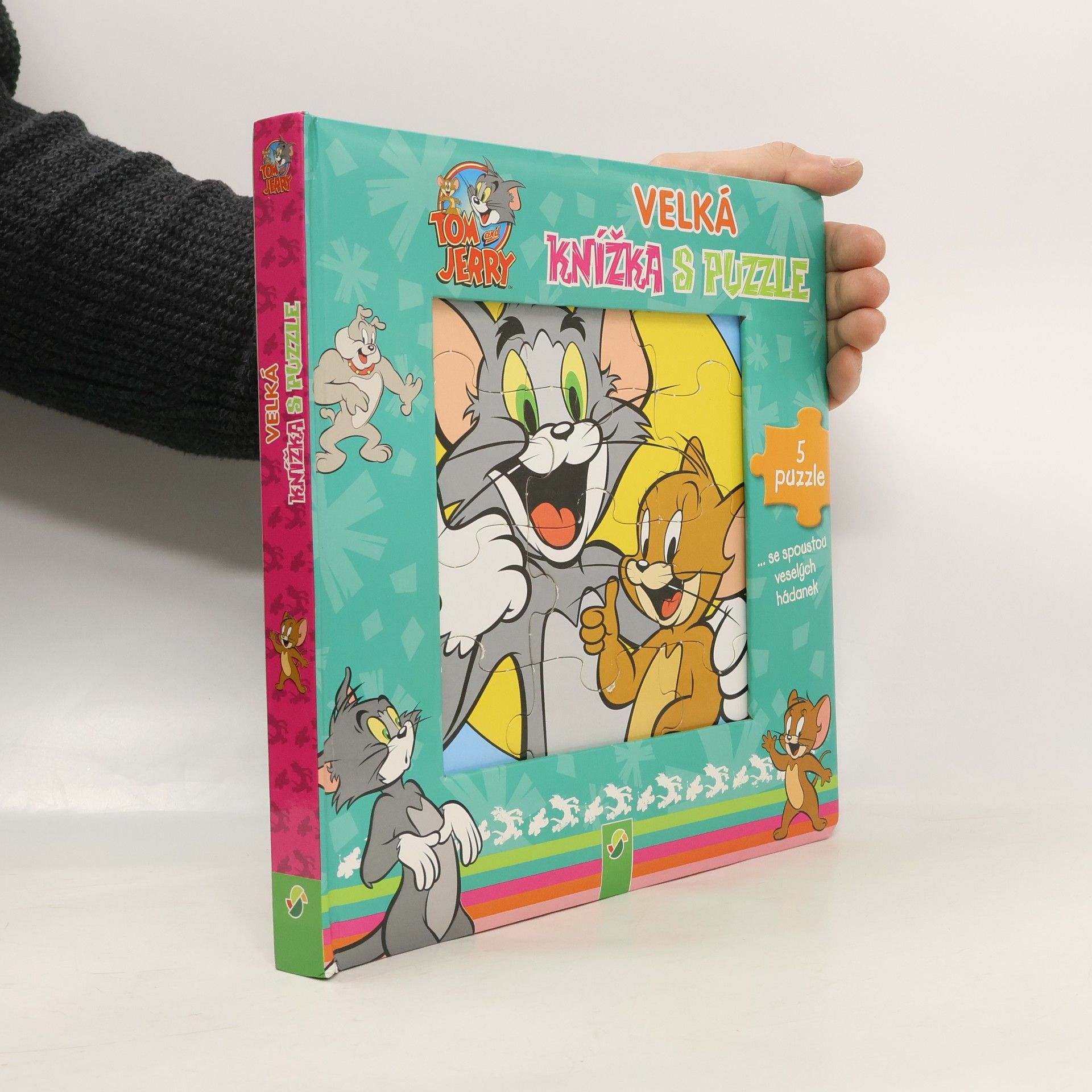 Velká knížka s puzzle, Tom and Jerry