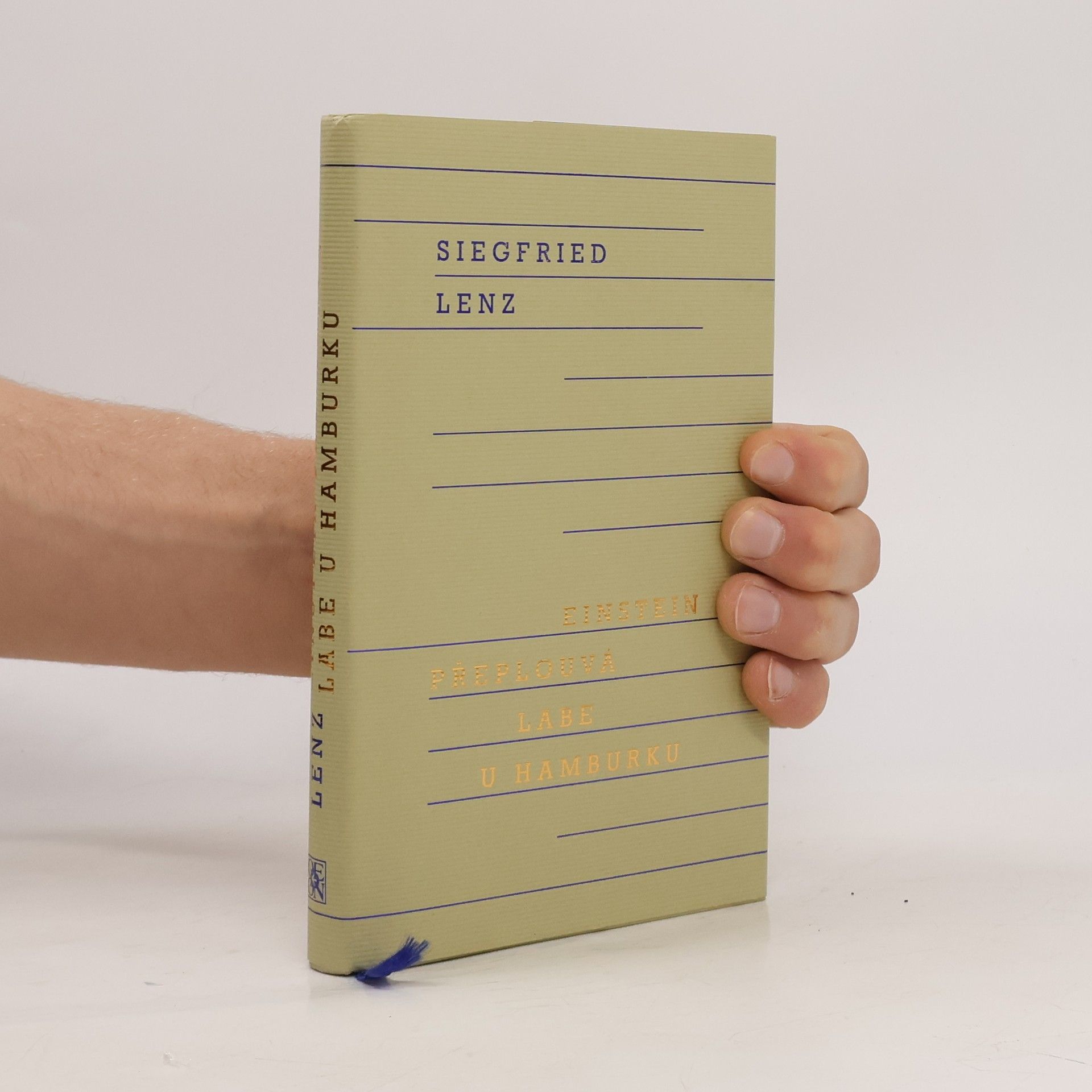 Siegfried Lenz Einstein přeplouvá Labe u Hamburku