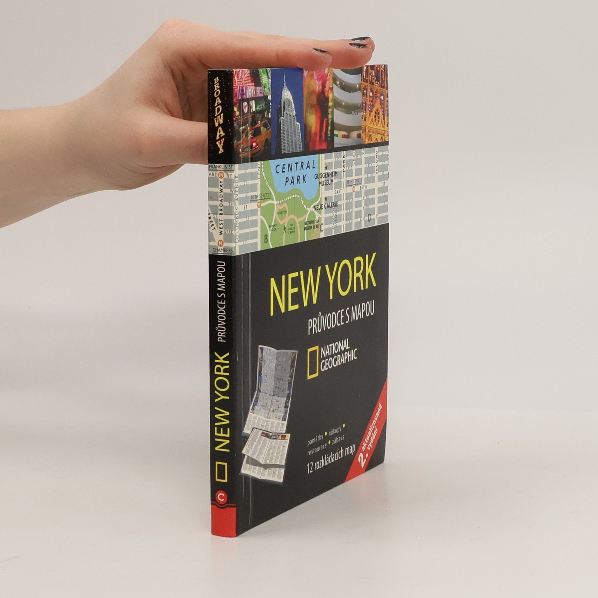 Various authors New York. Průvodce s mapou