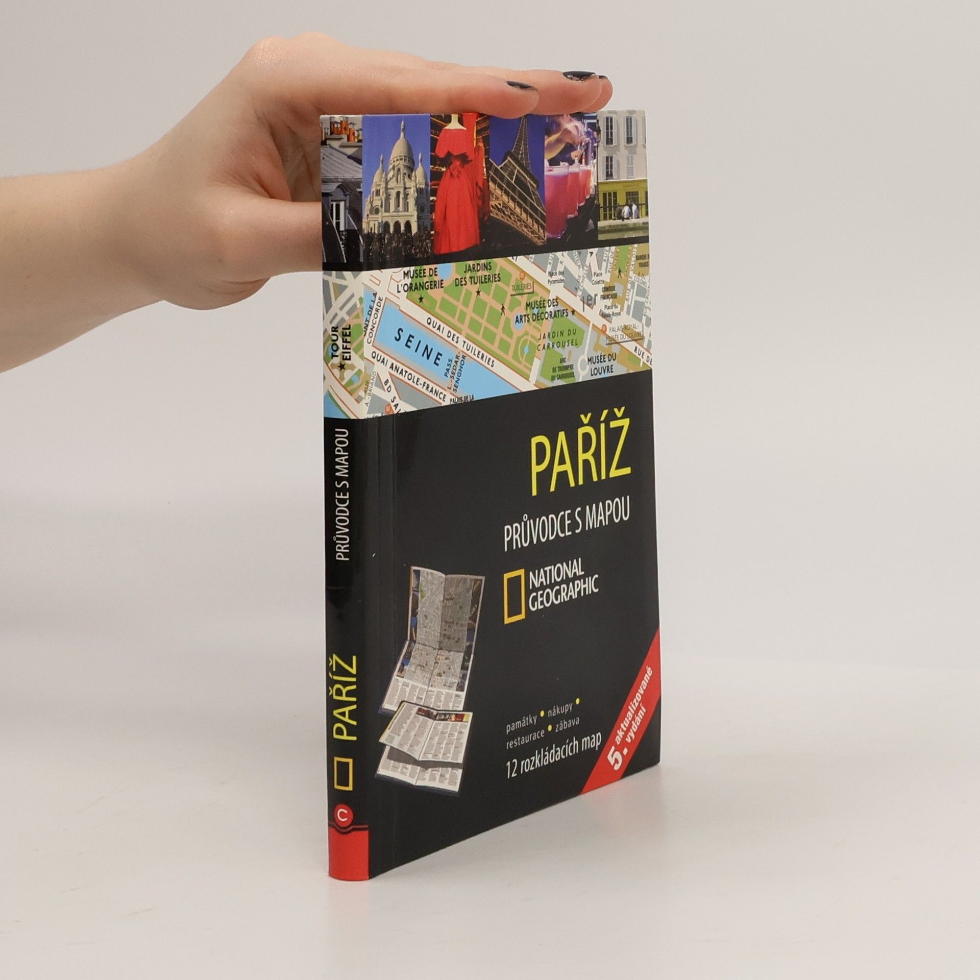 Vincent Grandferry Paříž – průvodce s mapou