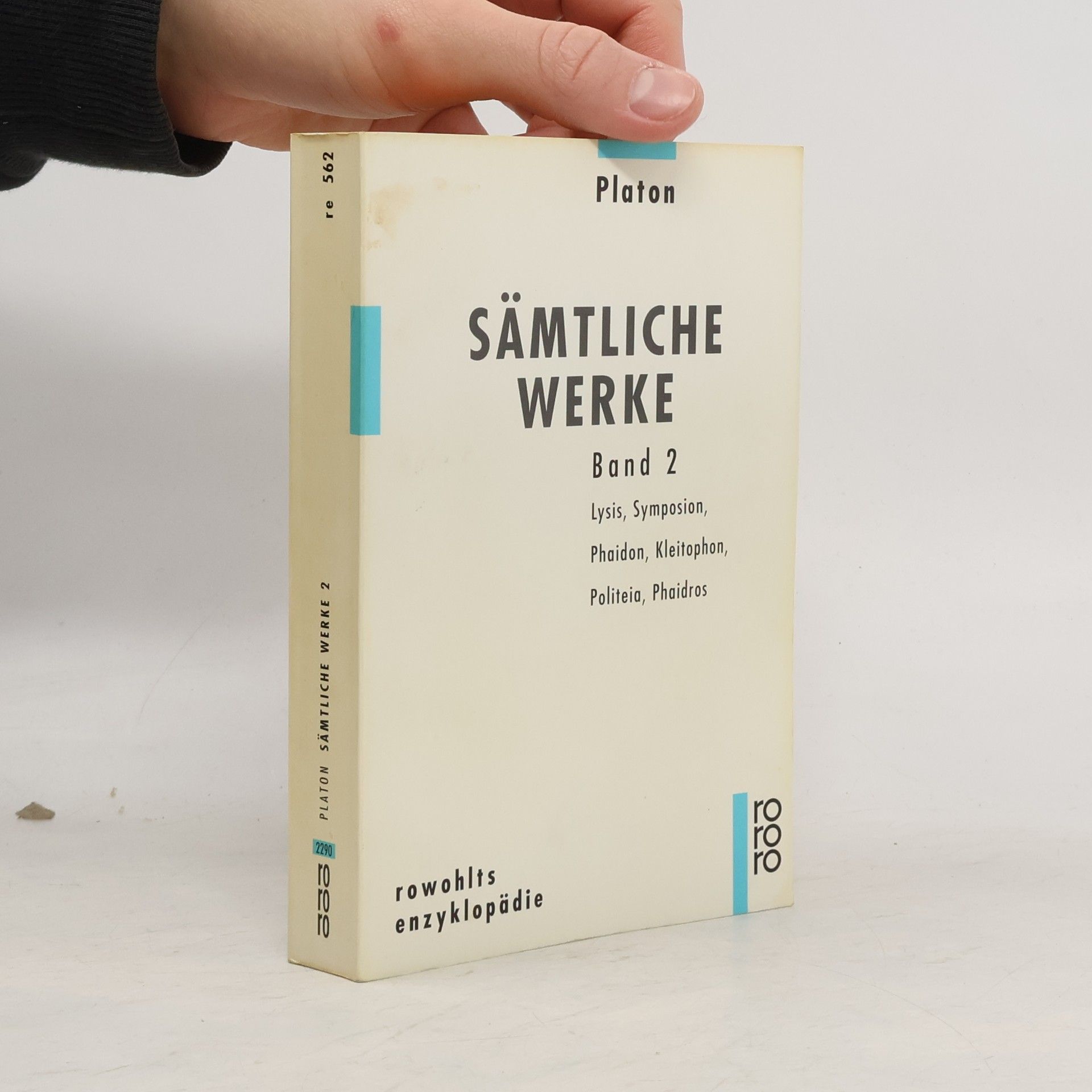 Plato Sämtliche Werke, Band 2