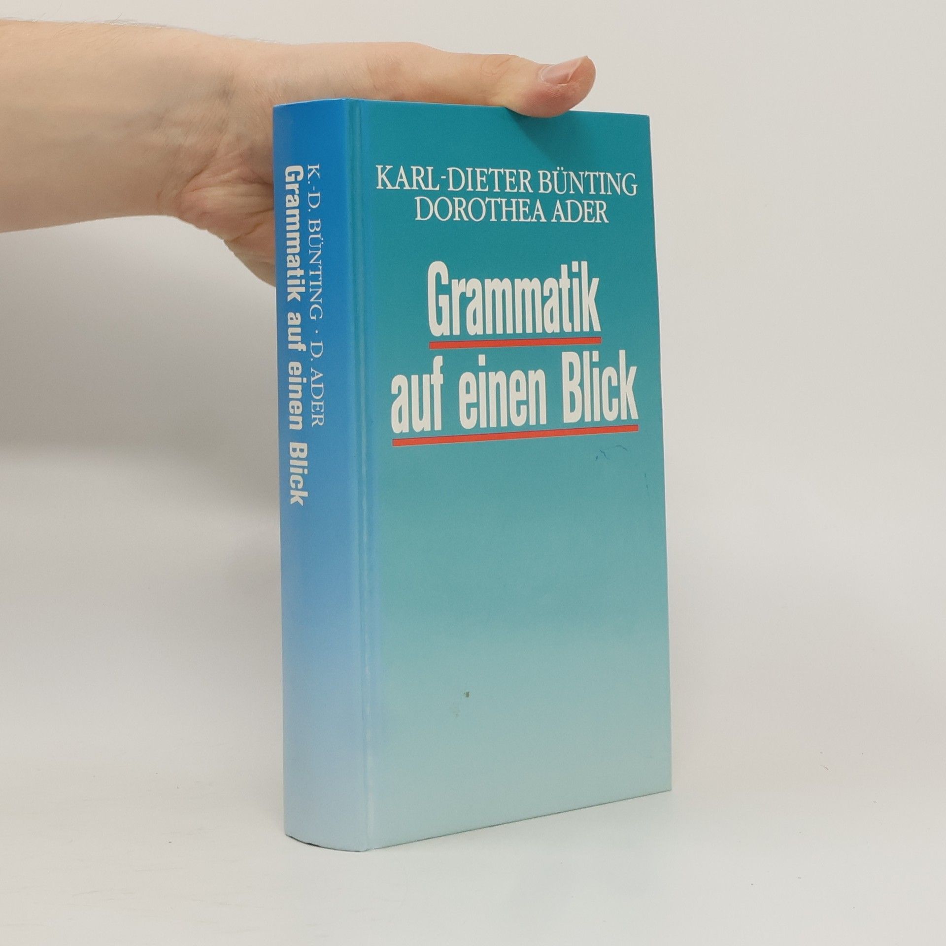 Dorothea Ader Grammatik auf einen Blick