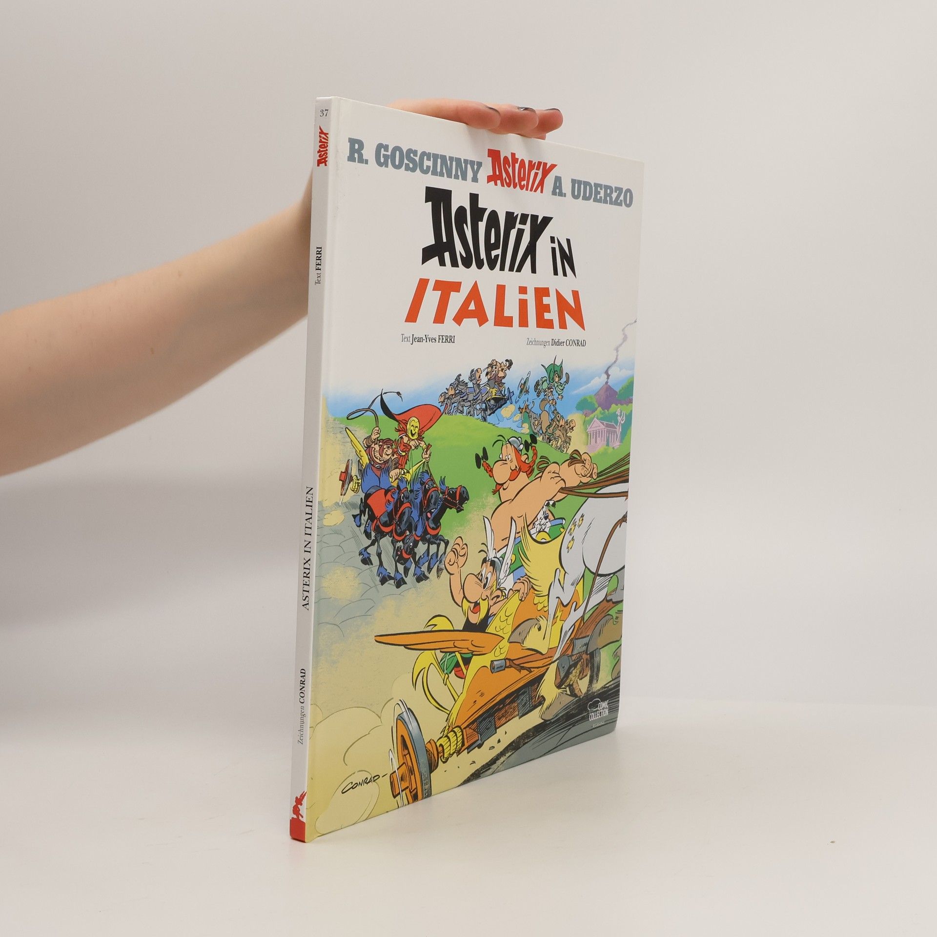 René Goscinny Asterix in Italien