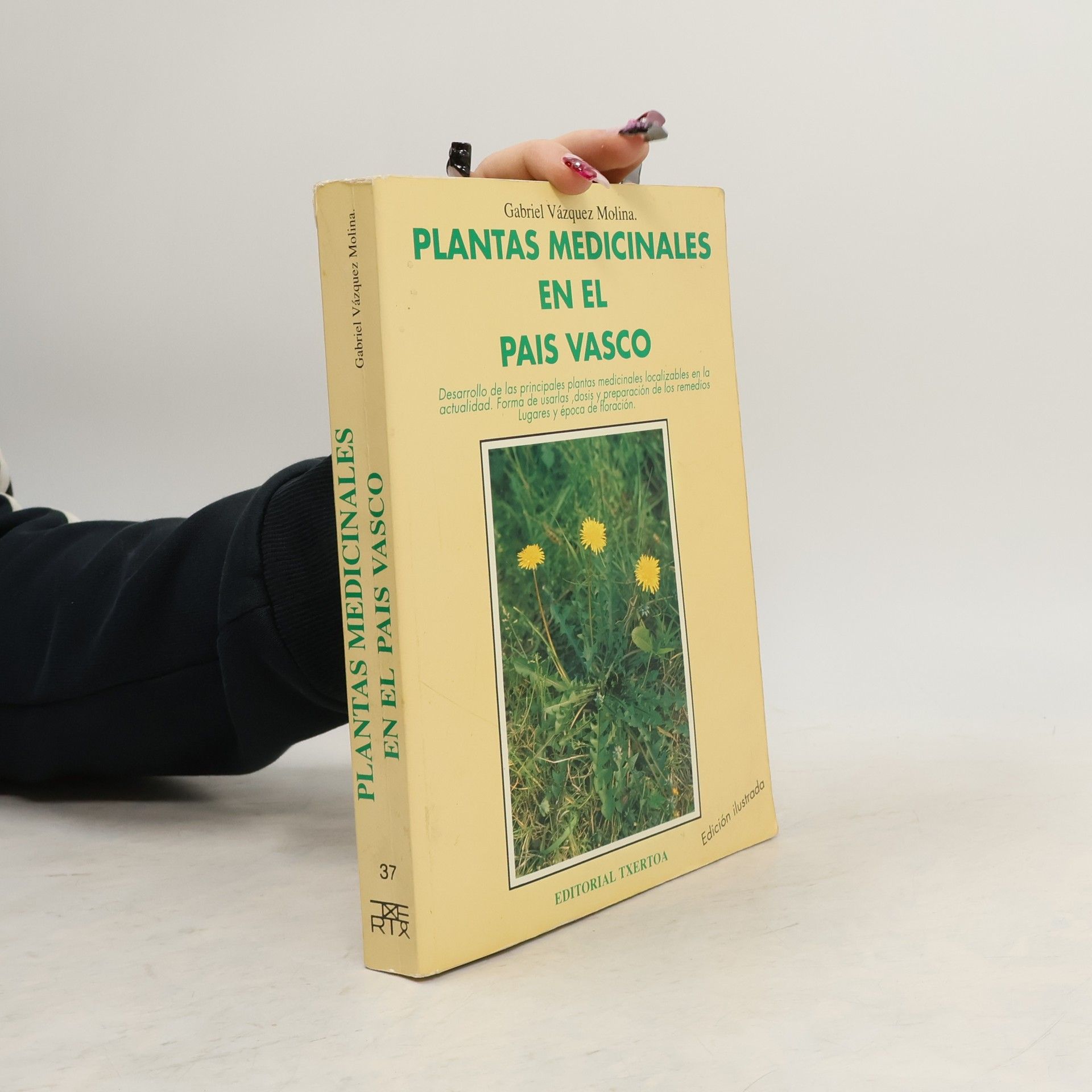 Gabriel Vázquez Molina Plantas medicinales en el País Vasco