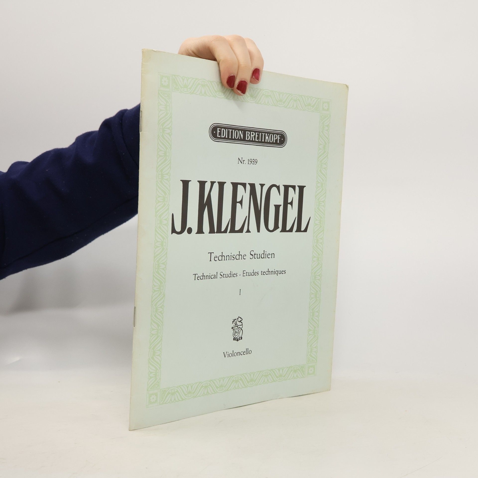 J. Klengel Technische Studien I. Violoncello