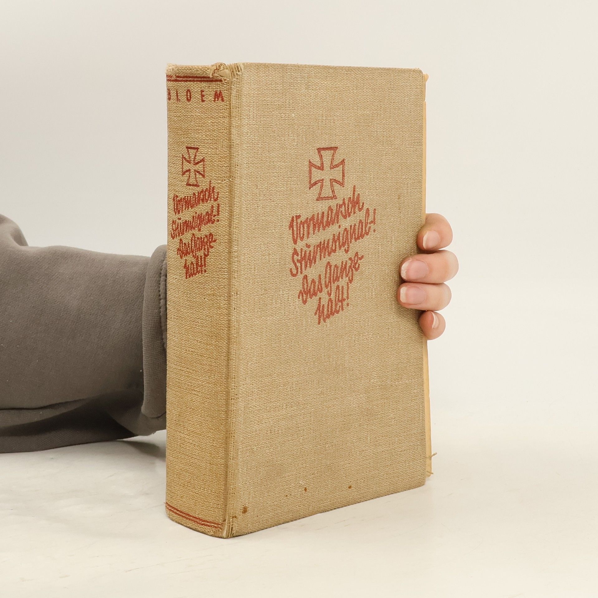 Walter Bloem Vormarsch Sturmsignal-! Das Ganze - halt!