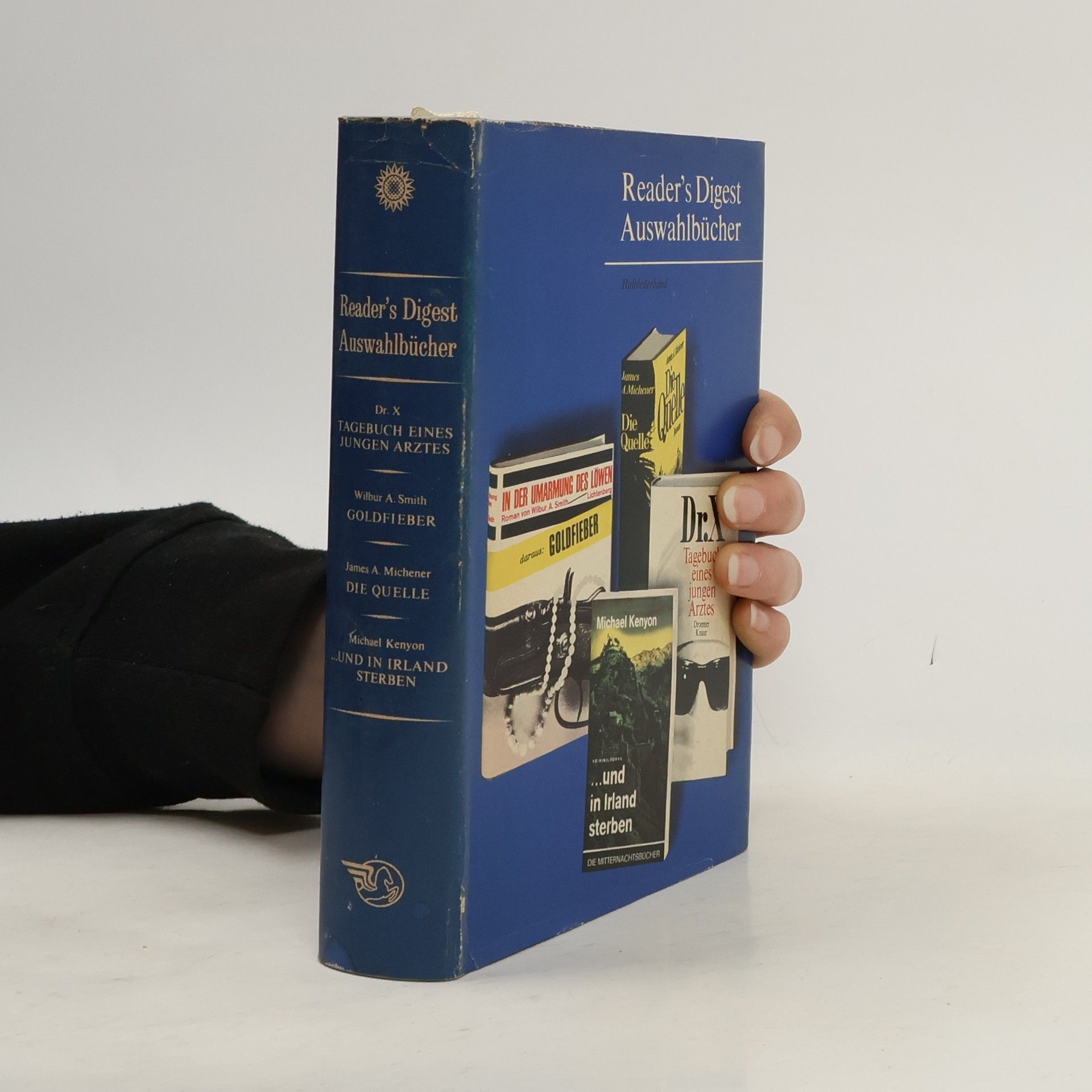 James A. Michener Reader's Digest Auswahlbücher: Tagebuch eines jungen Arztes, Goldfieber, Die Quelle, ...und in Irland sterben