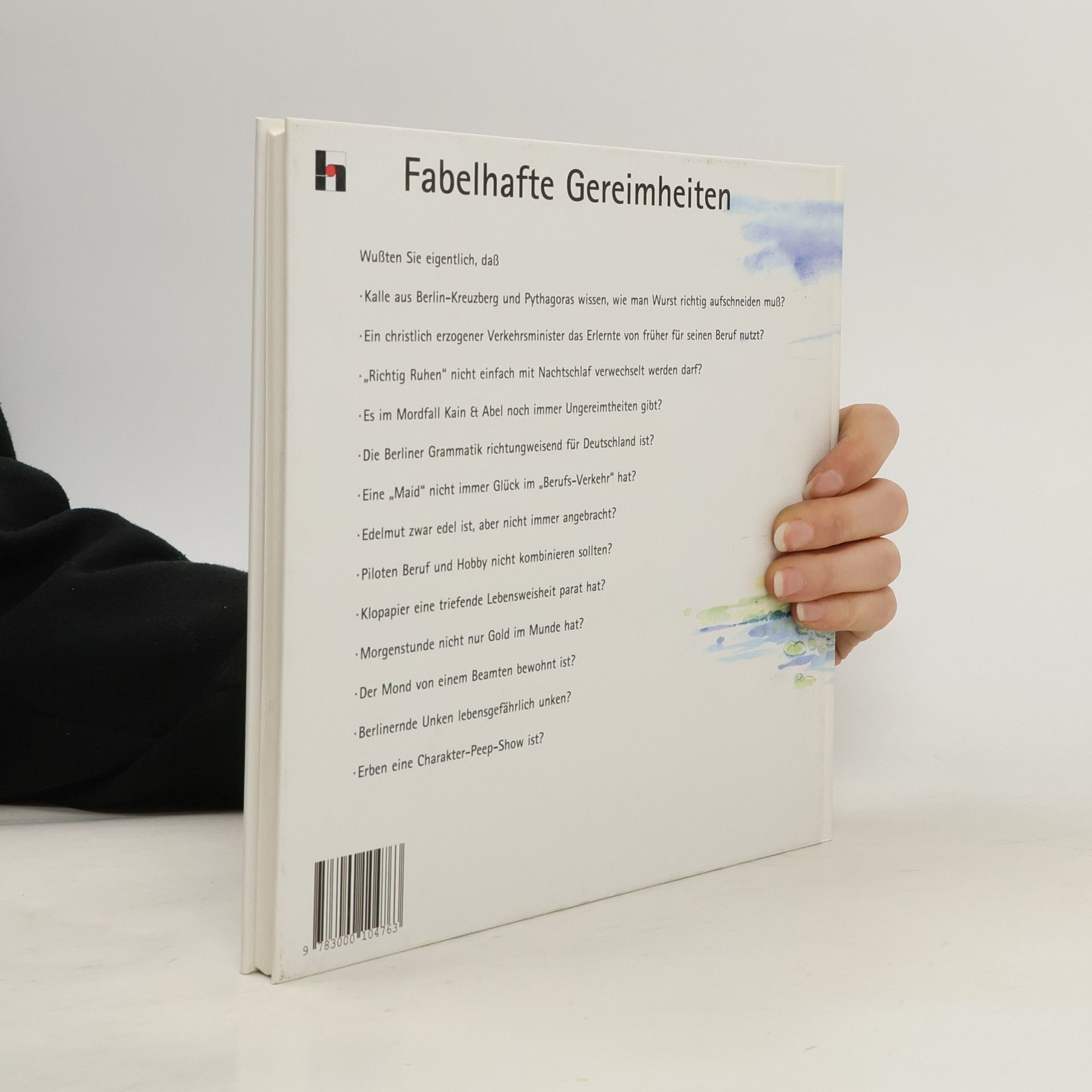 Wolf-Dietrich Hannecke Fabelhafte Gereimheiten