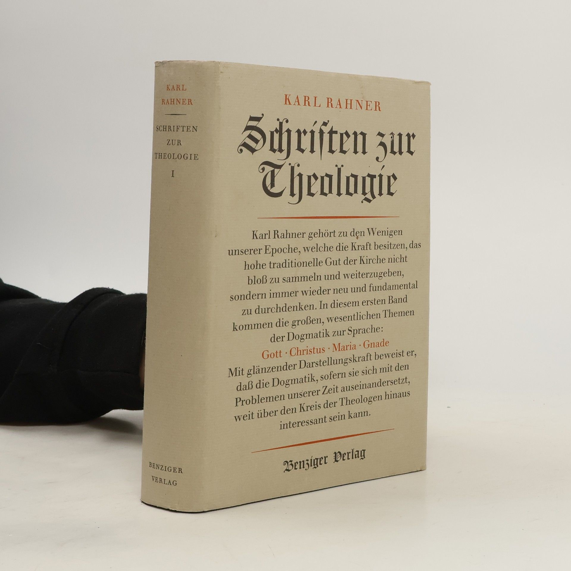Karl Rahner Schriften zur Theologie I