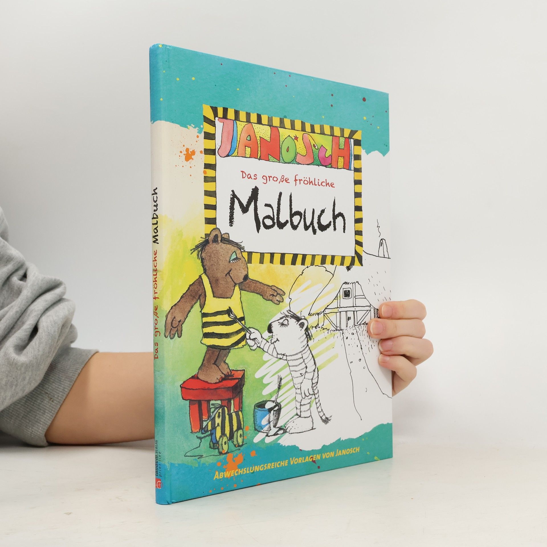 Janosch Das große fröhliche Malbuch