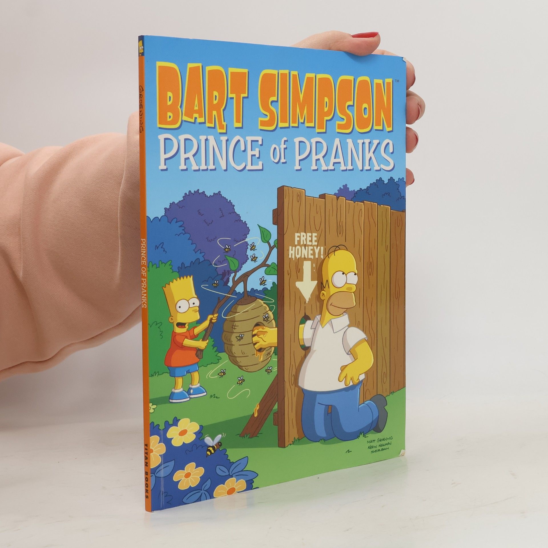 Matt Groening Bart Simpson. Prince Of Pranks