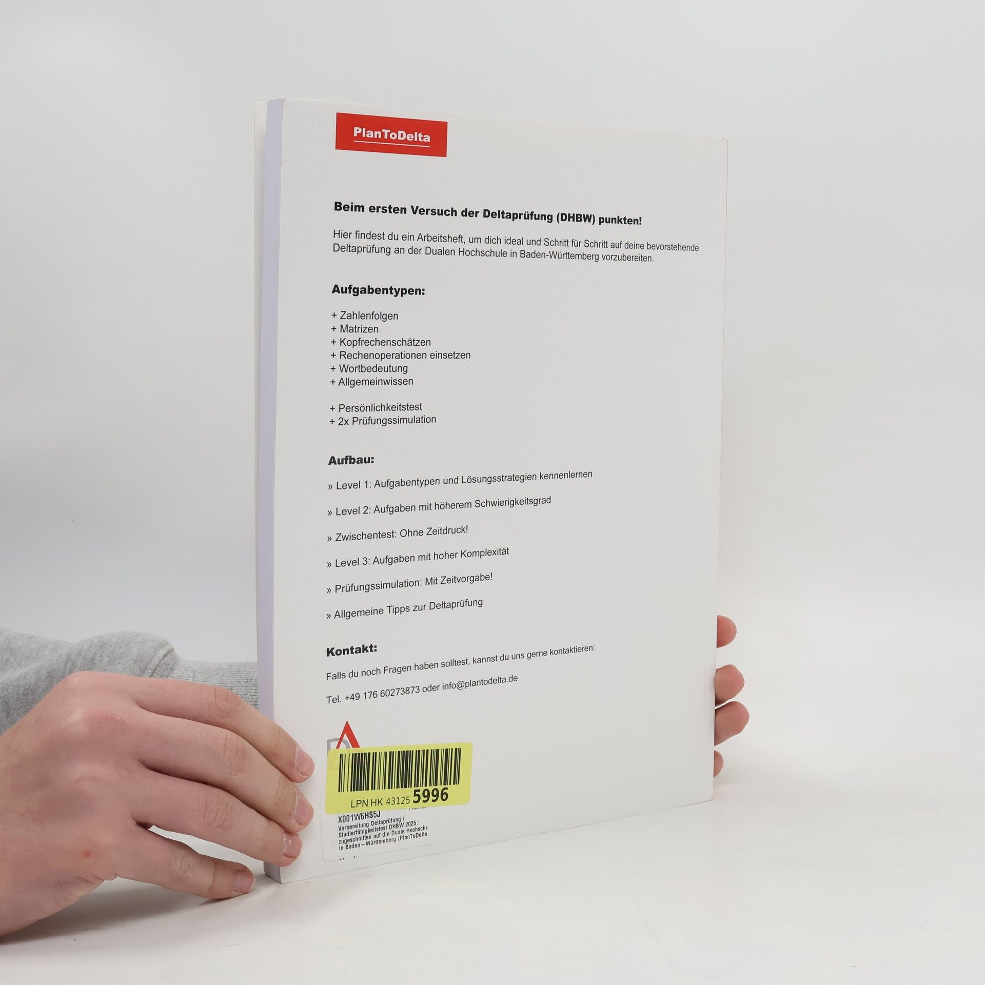 Autorenkollektiv Prüfungsvorbereitung Deltaprüfung DHBW