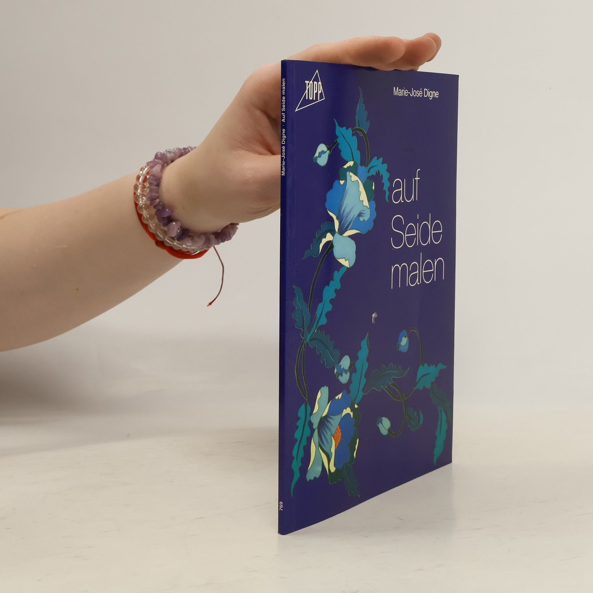 Marie-José Digne Auf Seide malen