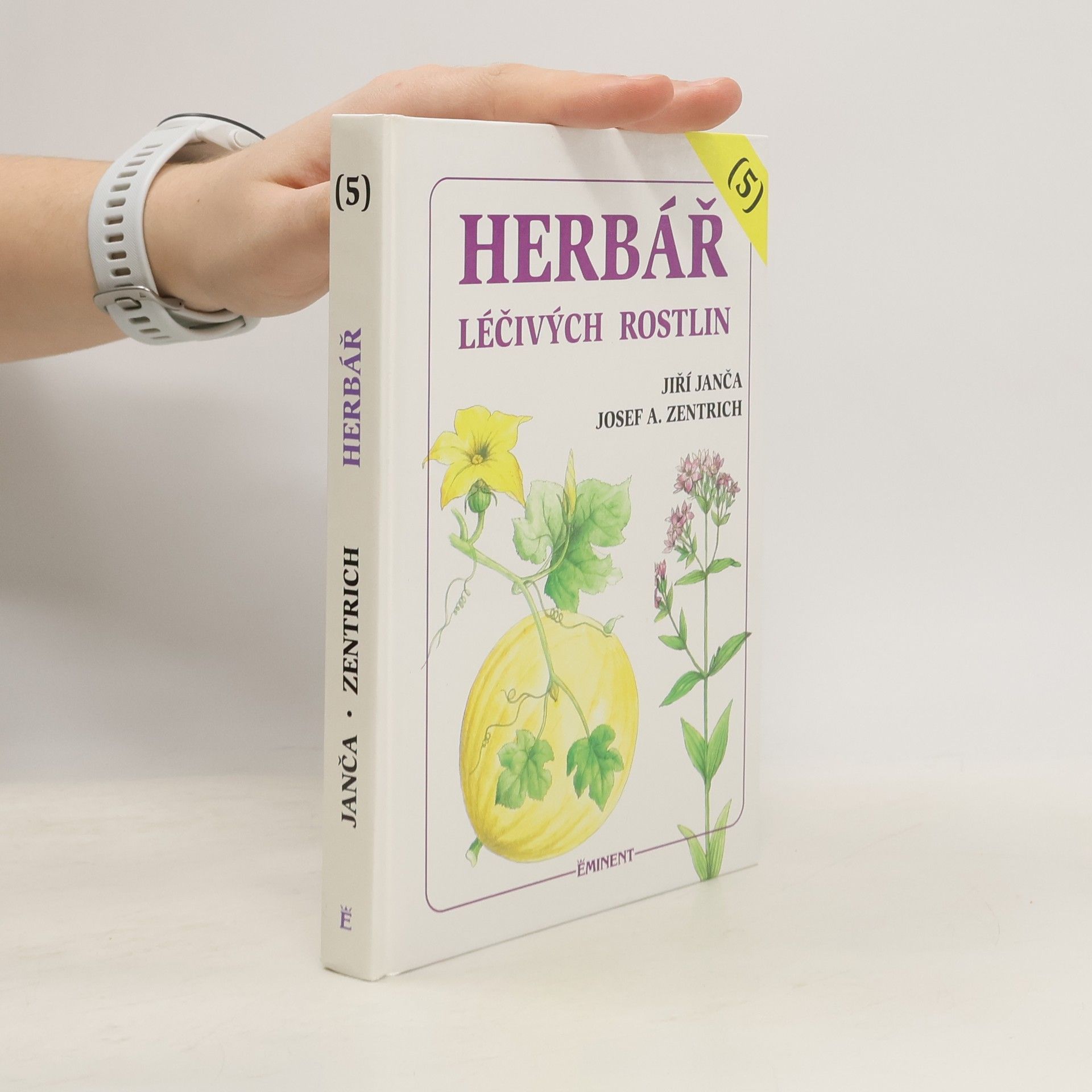 Josef Antonín Zentrich Herbář léčivých rostlin. 5. díl