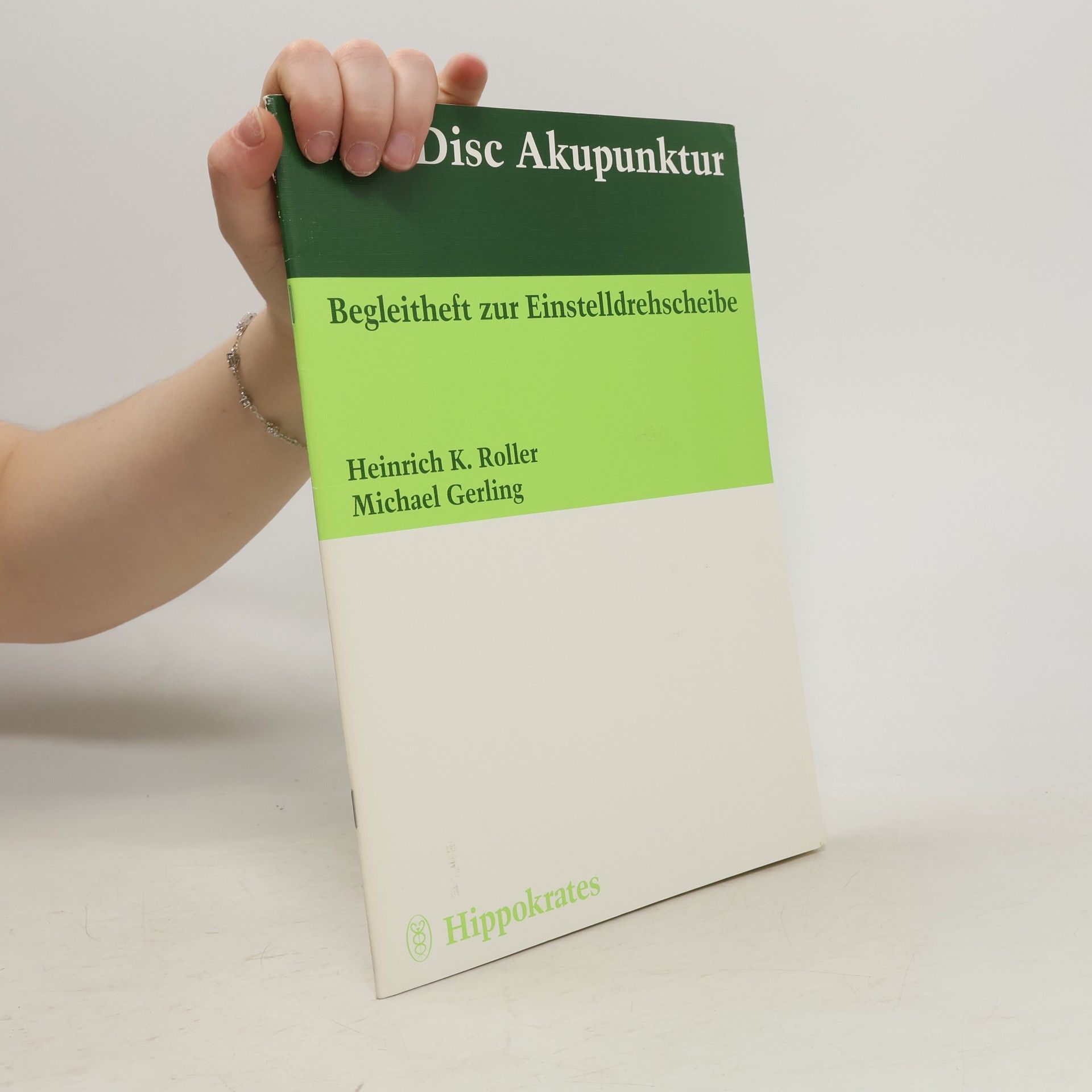 Heinrich Karl Roller MeriDisc-Akupunktur